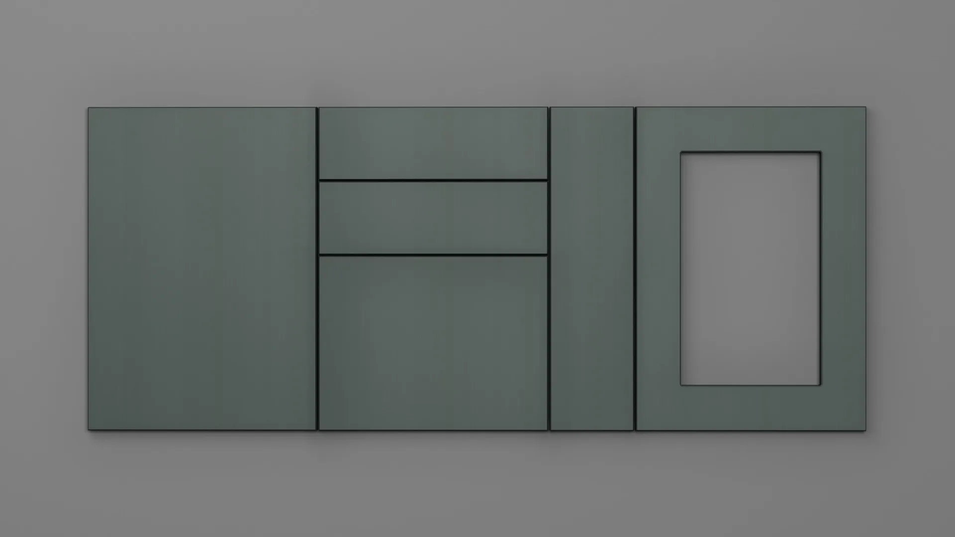 18 mm CANT T VERDE STUF FIBROS - mat - uni structo