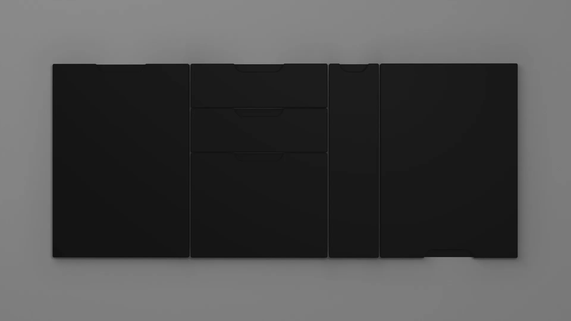 18 mm A35/R3 NEGRU ULTRA MAT - ultra mat - culori uni
