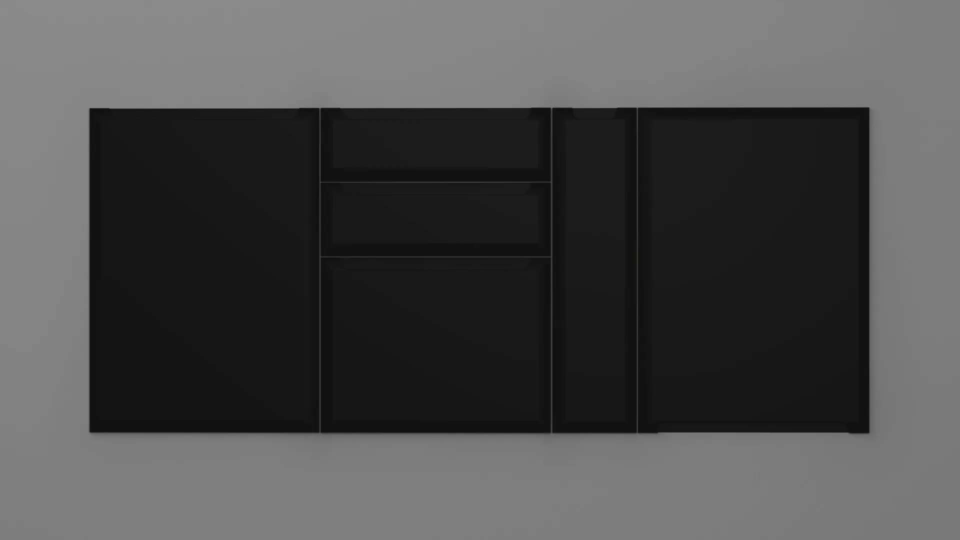 18 mm A36/S NEGRU ULTRA MAT - ultra mat - culori uni
