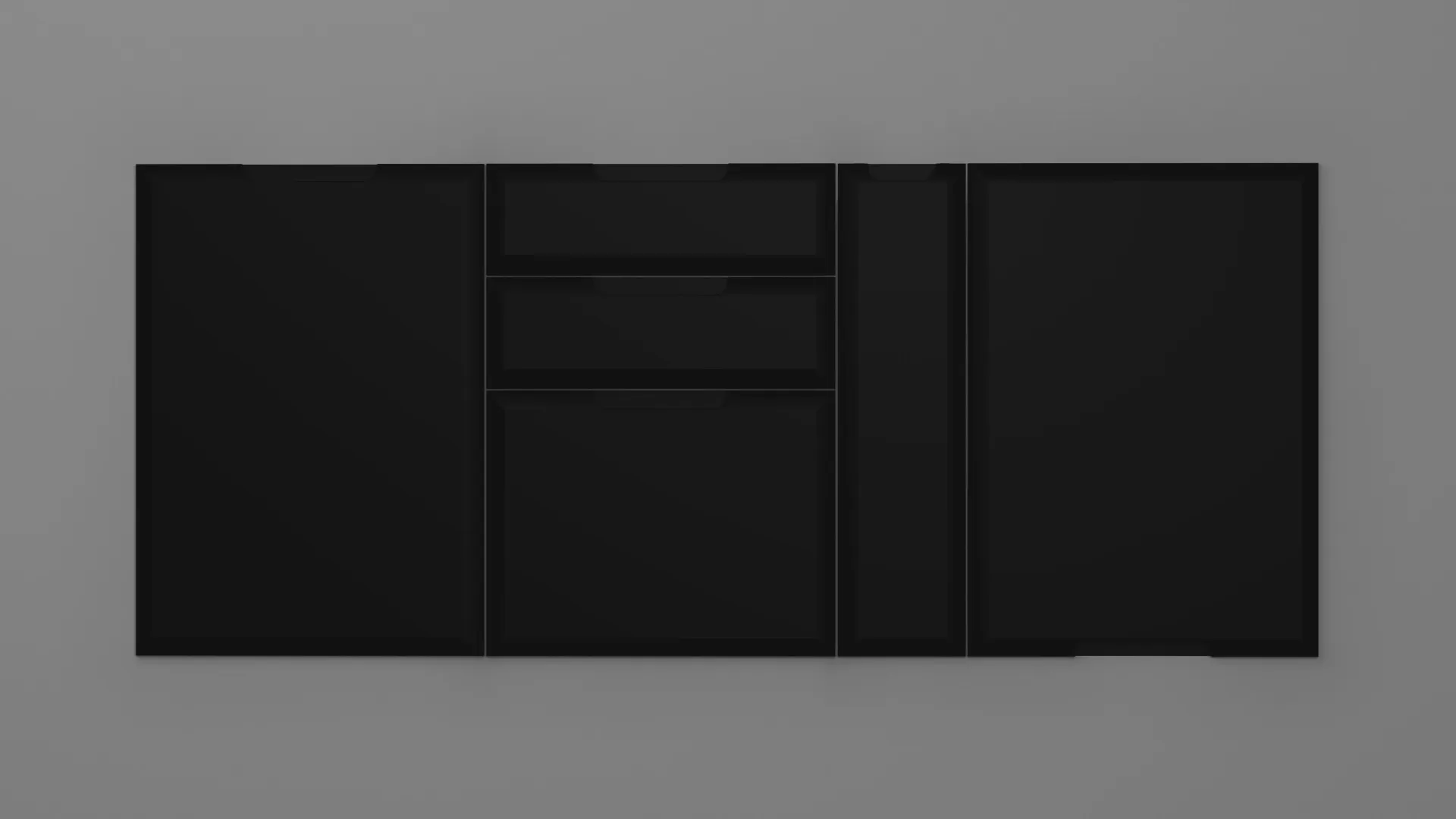 18 mm A37/S NEGRU ULTRA MAT - ultra mat - culori uni