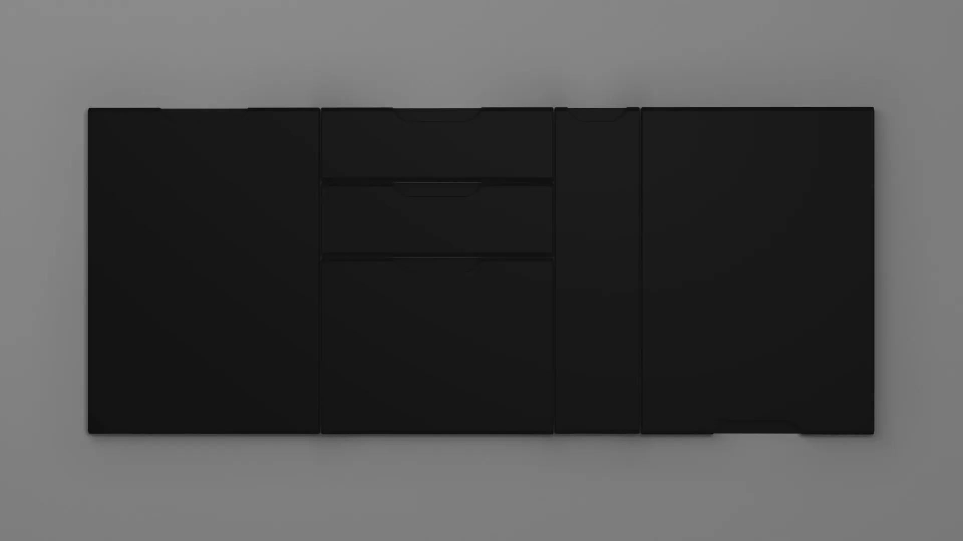 18 mm A340/R2T7 NEGRU ULTRA MAT - ultra mat - culori uni