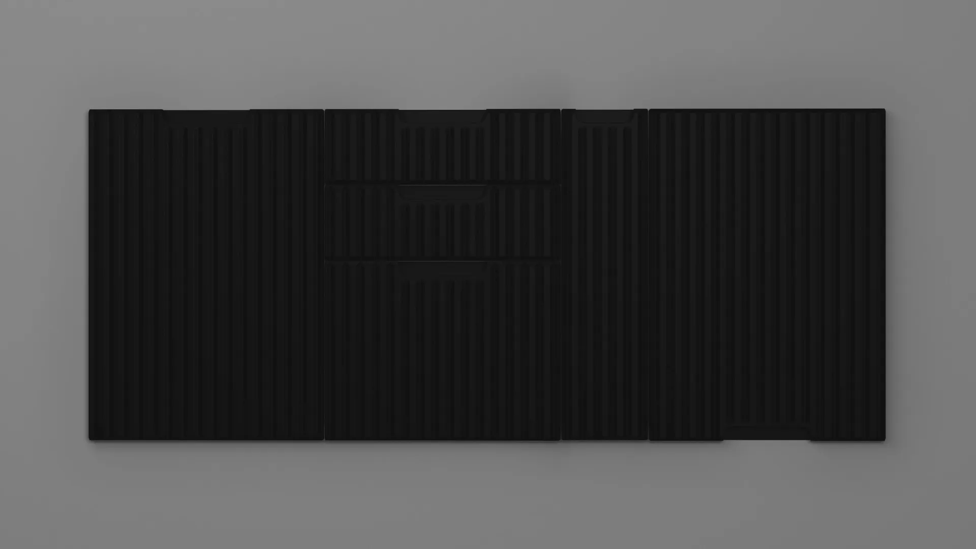 18 mm A341/R2T7 NEGRU ULTRA MAT - ultra mat - culori uni