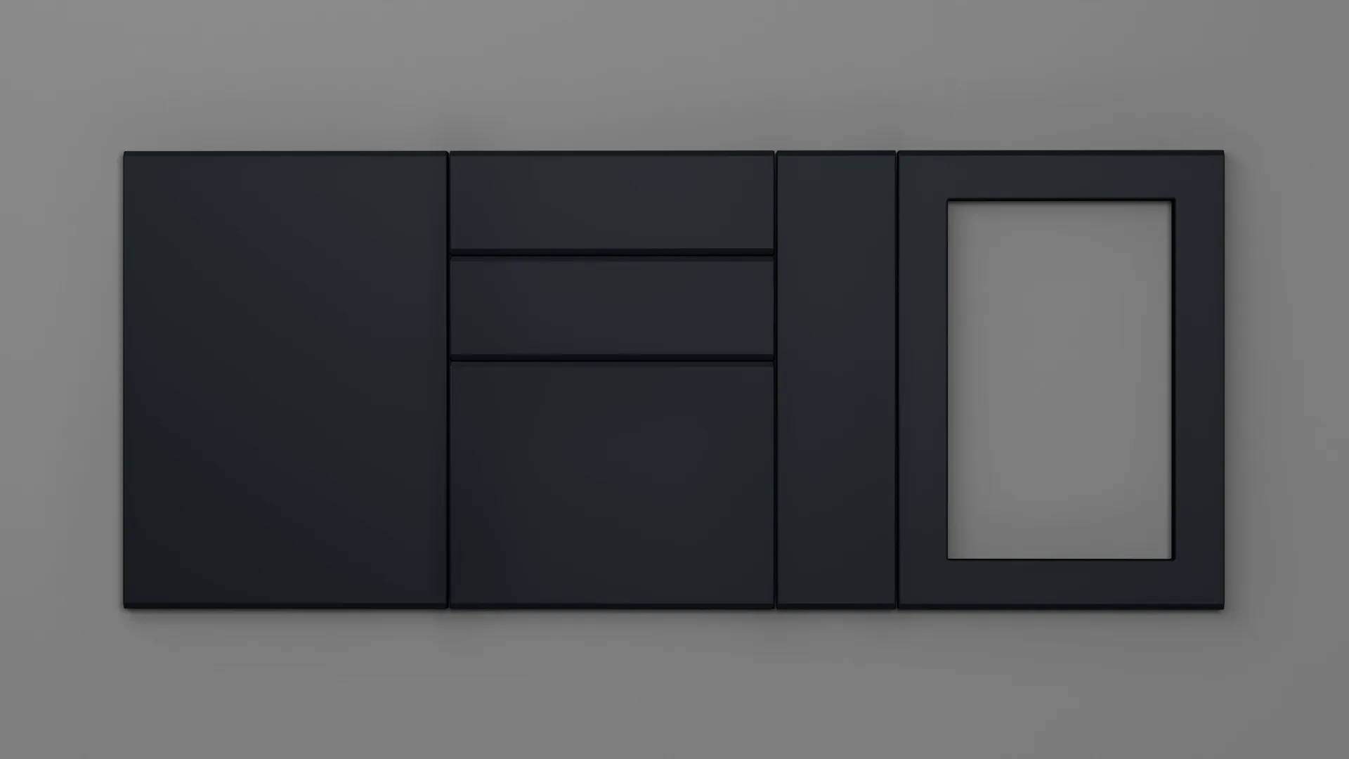 18 mm A343/R2T7 INDIGO ULTRA MAT - ultra mat - culori uni