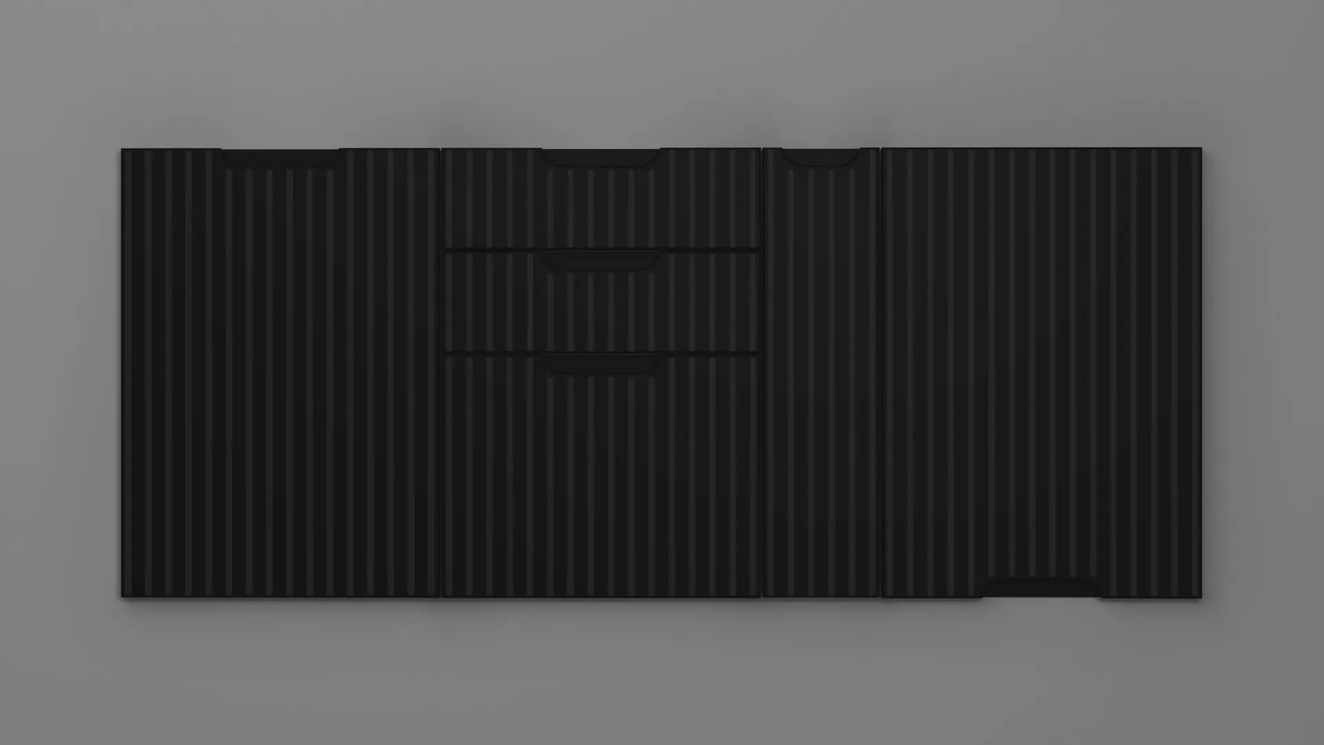18 mm A355/R3 NEGRU ULTRA MAT - ultra mat - culori uni