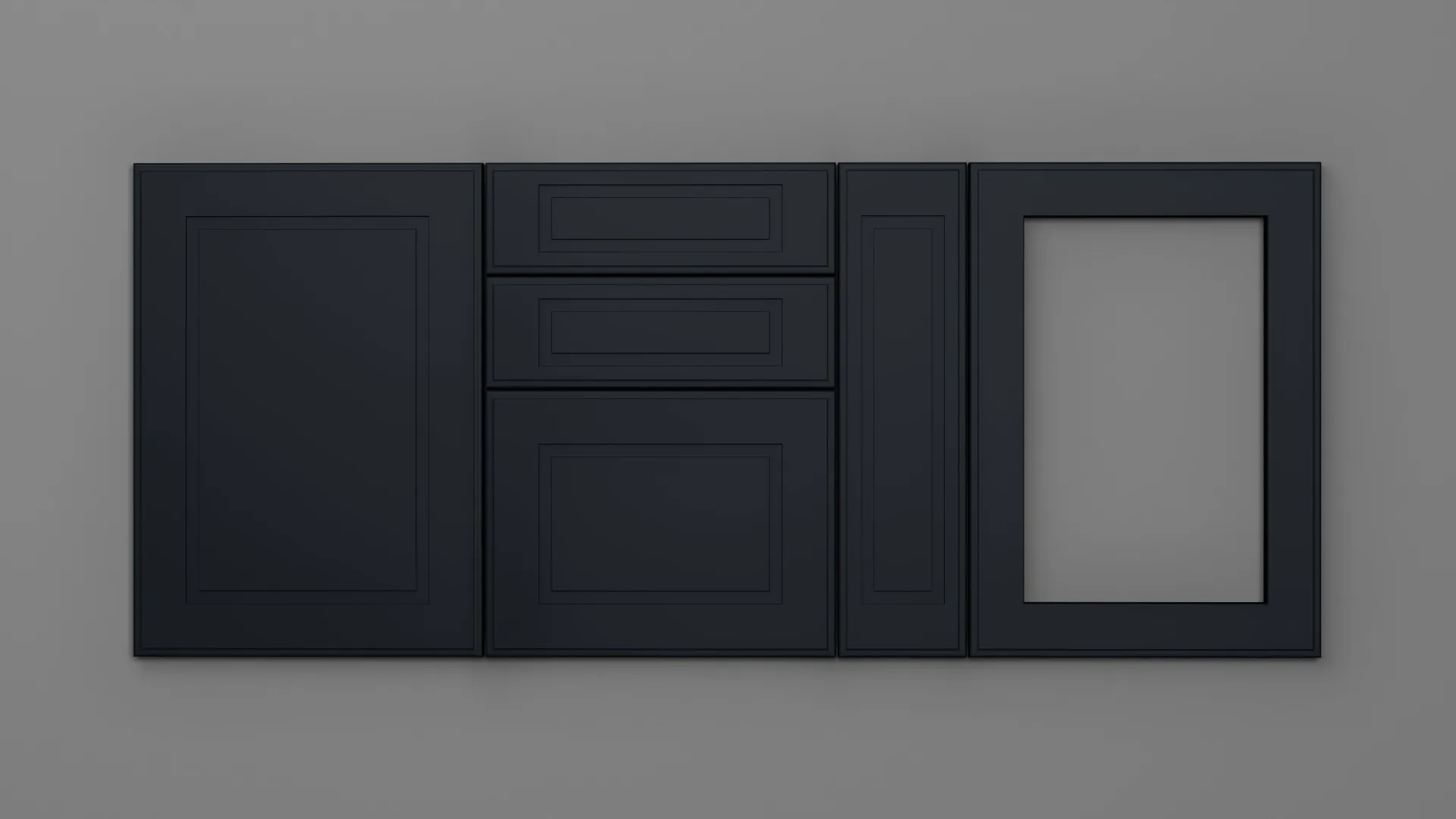 18 mm A140/L INDIGO ULTRA MAT - ultra mat - culori uni