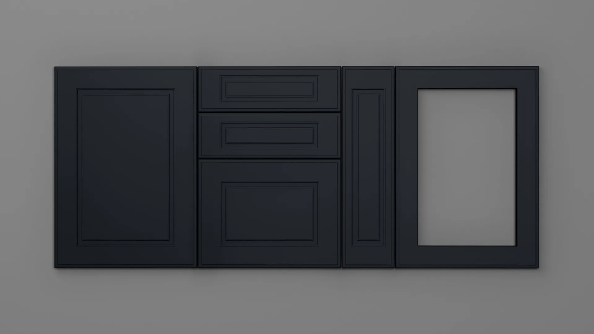 18 mm A144/L INDIGO ULTRA MAT - ultra mat - culori uni