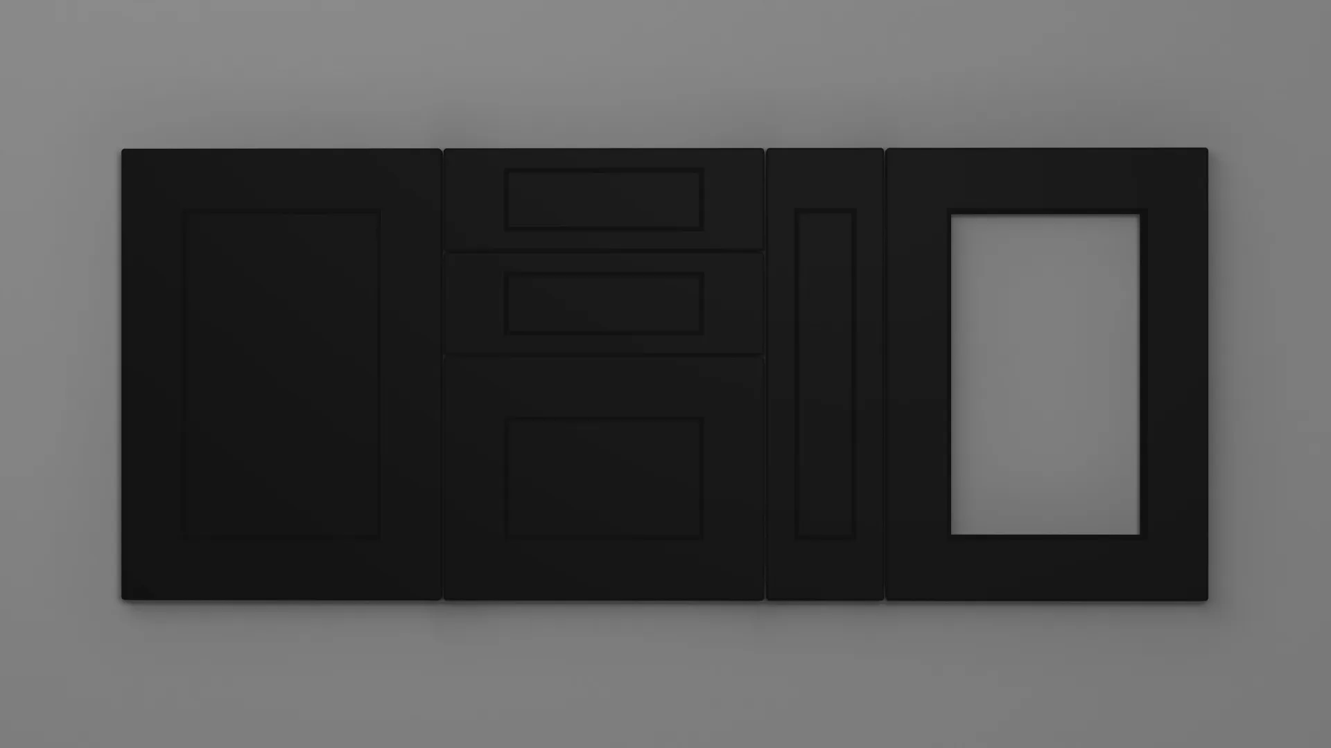 22 mm A150/R3 NEGRU CLASIC ULTRA MAT PERLAT - ultra mat perlat - culori uni