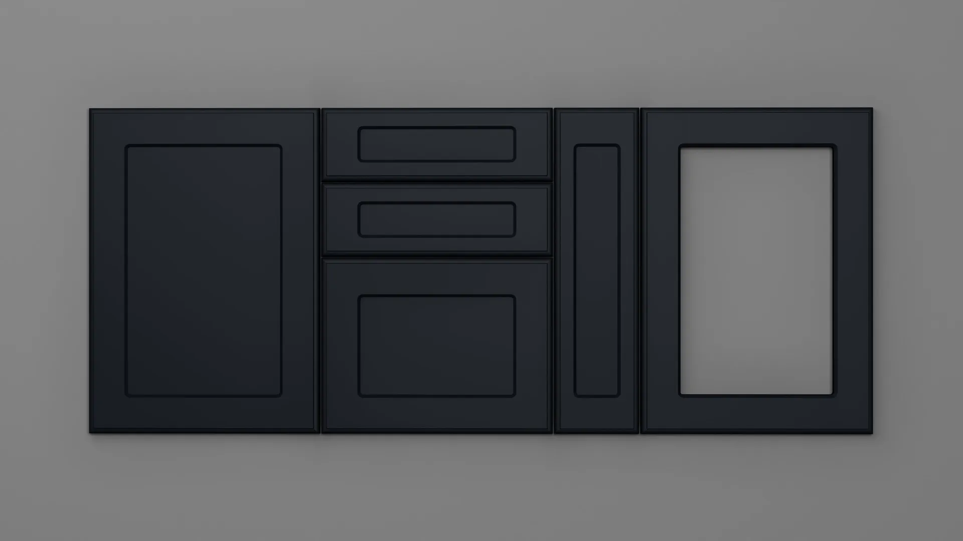 22 mm A160/P INDIGO ULTRA MAT - ultra mat - culori uni