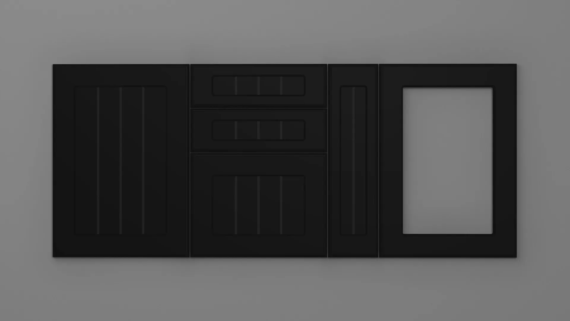 22 mm A161/P NEGRU CLASIC ULTRA MAT PERLAT - ultra mat perlat - culori uni