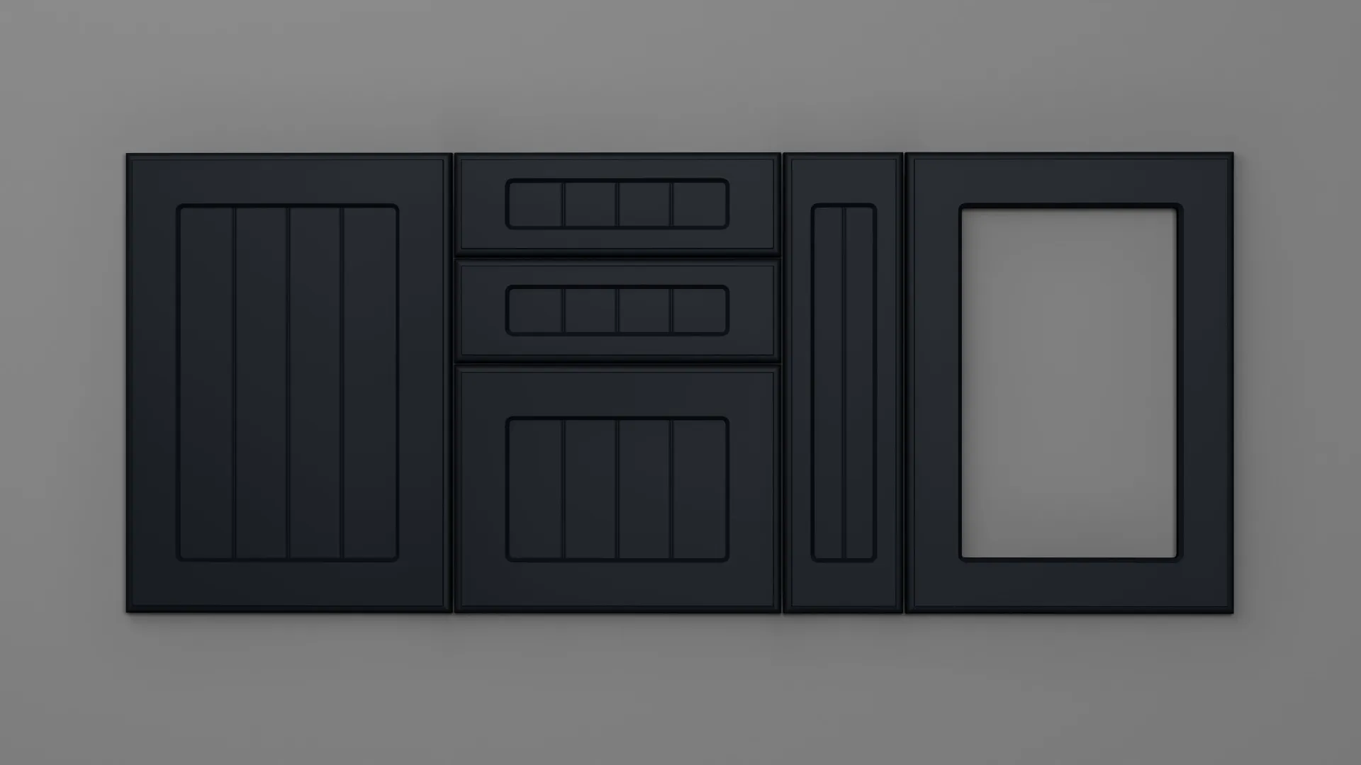 22 mm A161/P INDIGO ULTRA MAT - ultra mat - culori uni