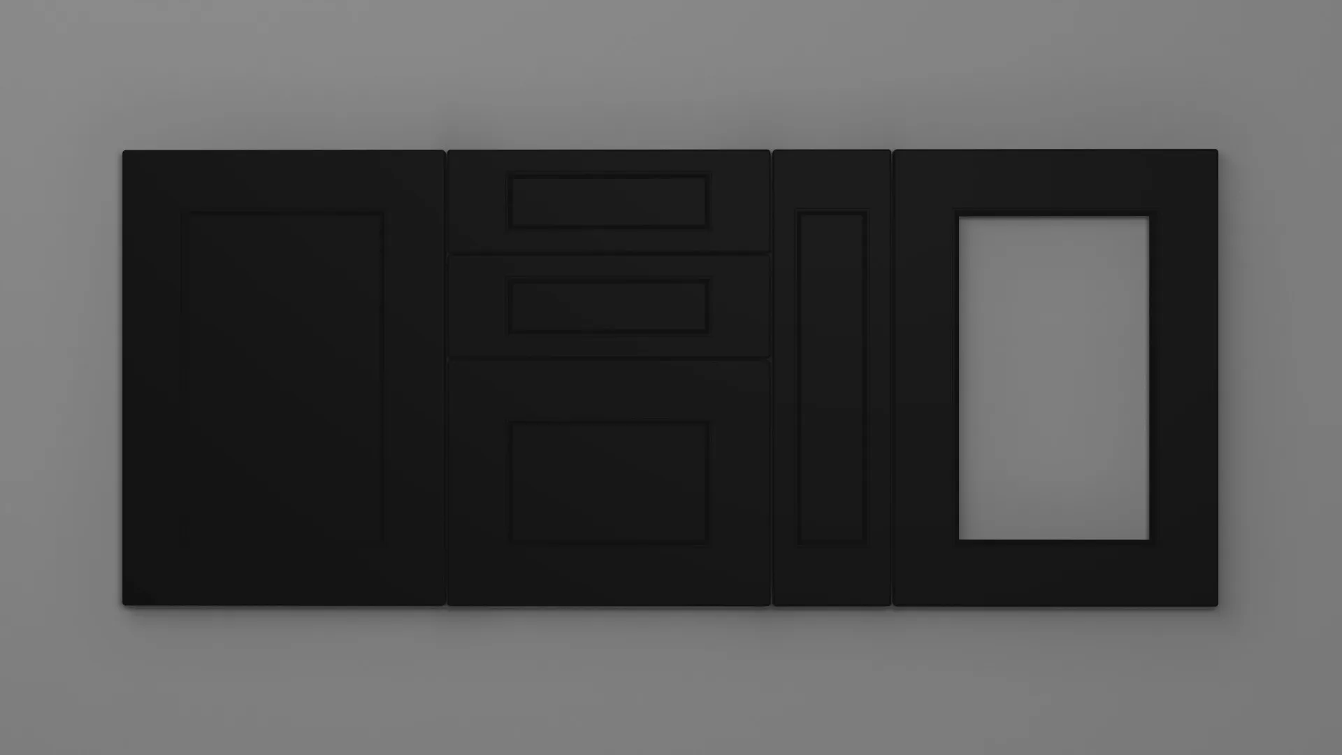 22 mm A151/R3 NEGRU CLASIC ULTRA MAT PERLAT - ultra mat perlat - culori uni