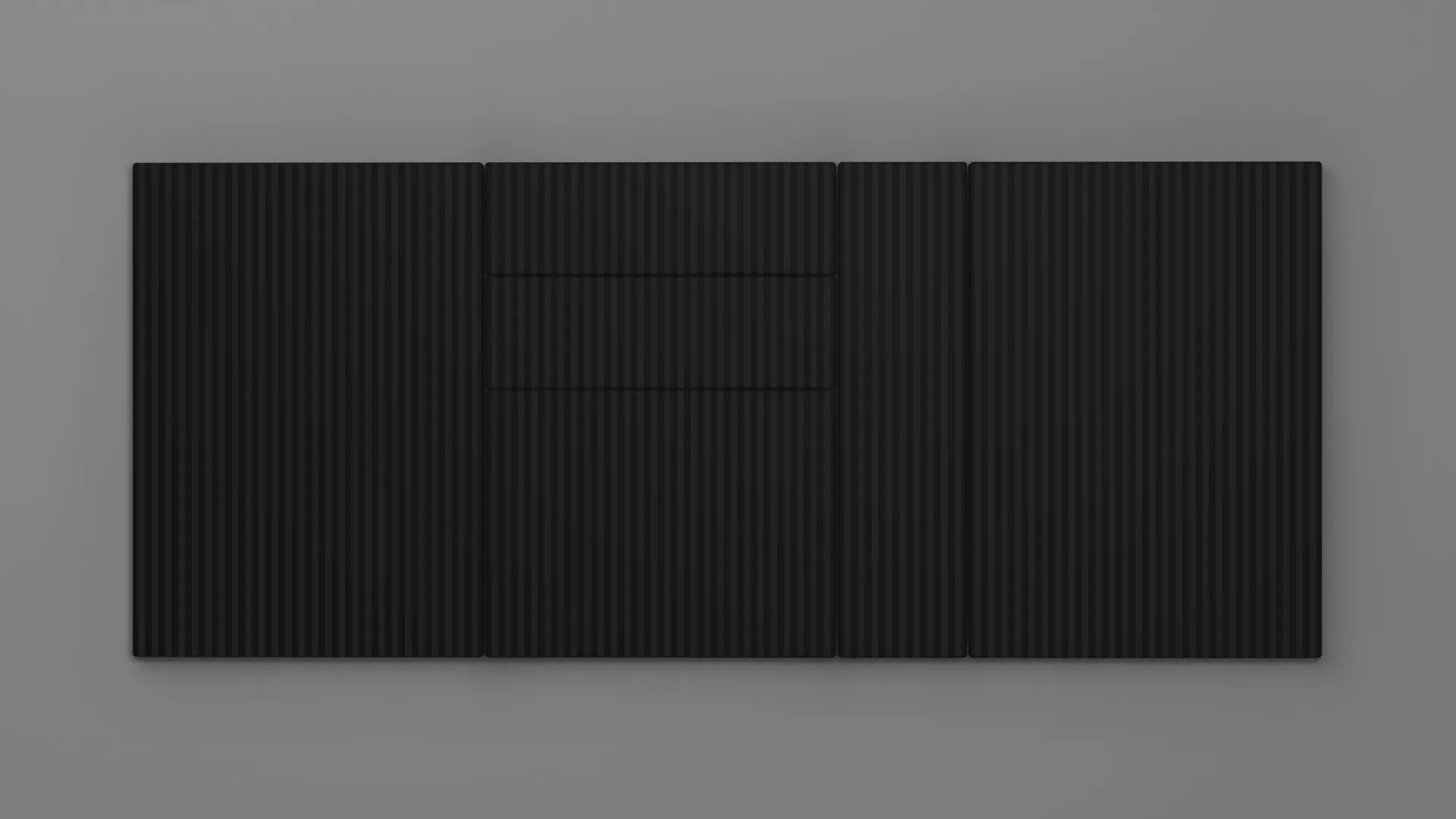 18 mm A352/R3 NEGRU ULTRA MAT - ultra mat - culori uni