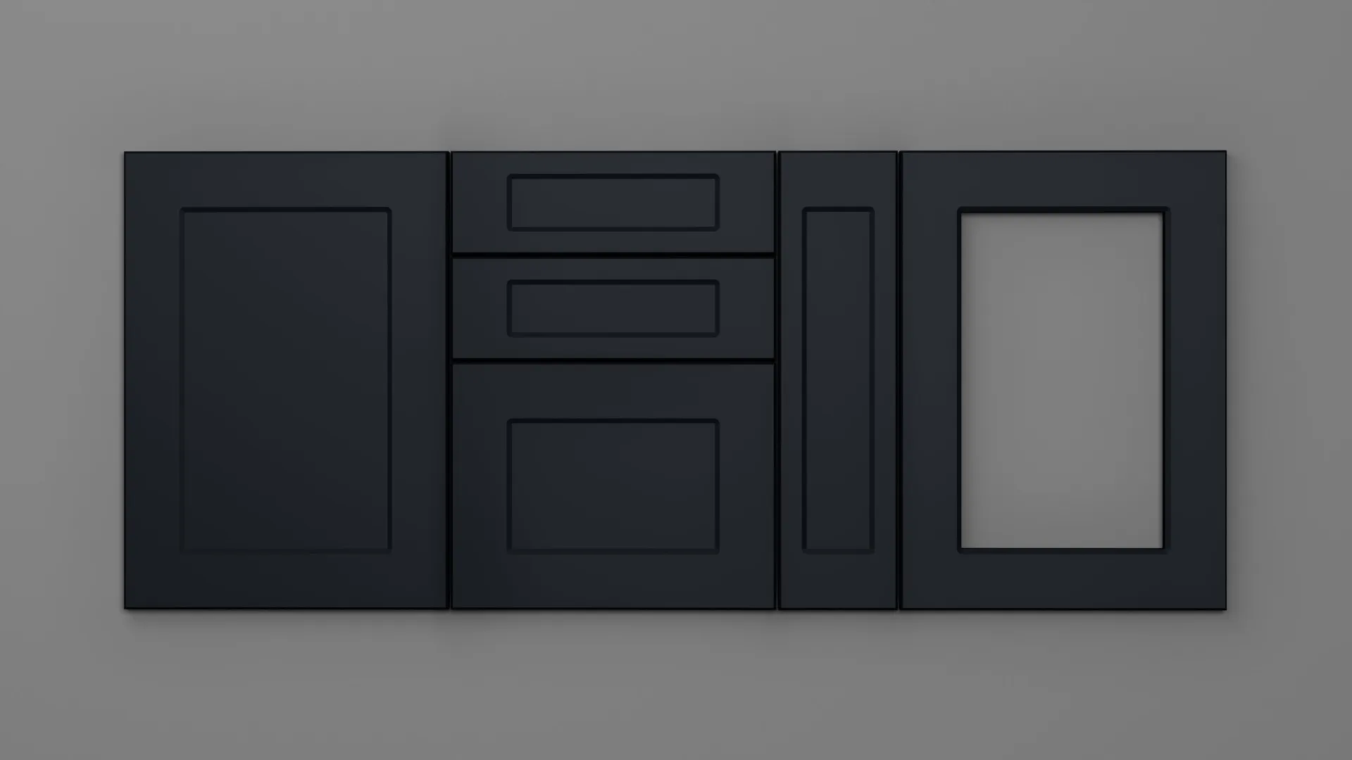 22 mm A178/T INDIGO ULTRA MAT - ultra mat - culori uni