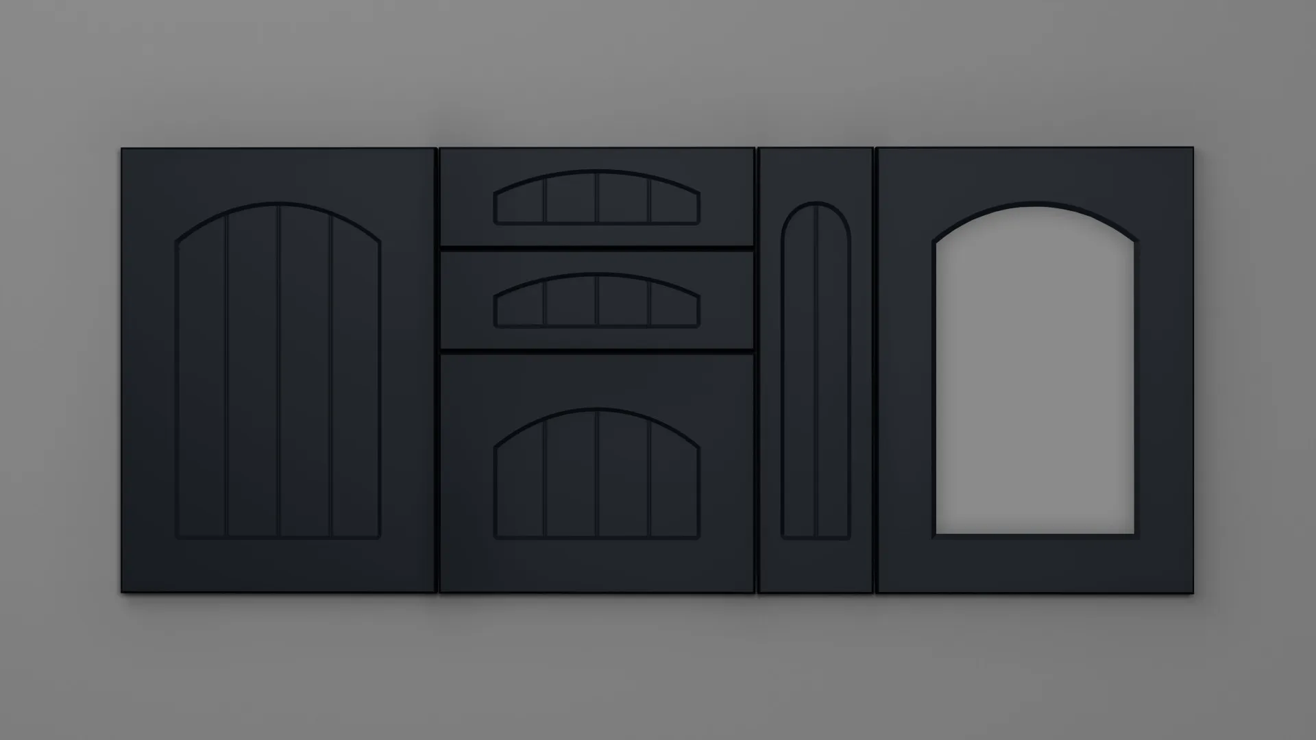 22 mm A180/T INDIGO ULTRA MAT - ultra mat - culori uni