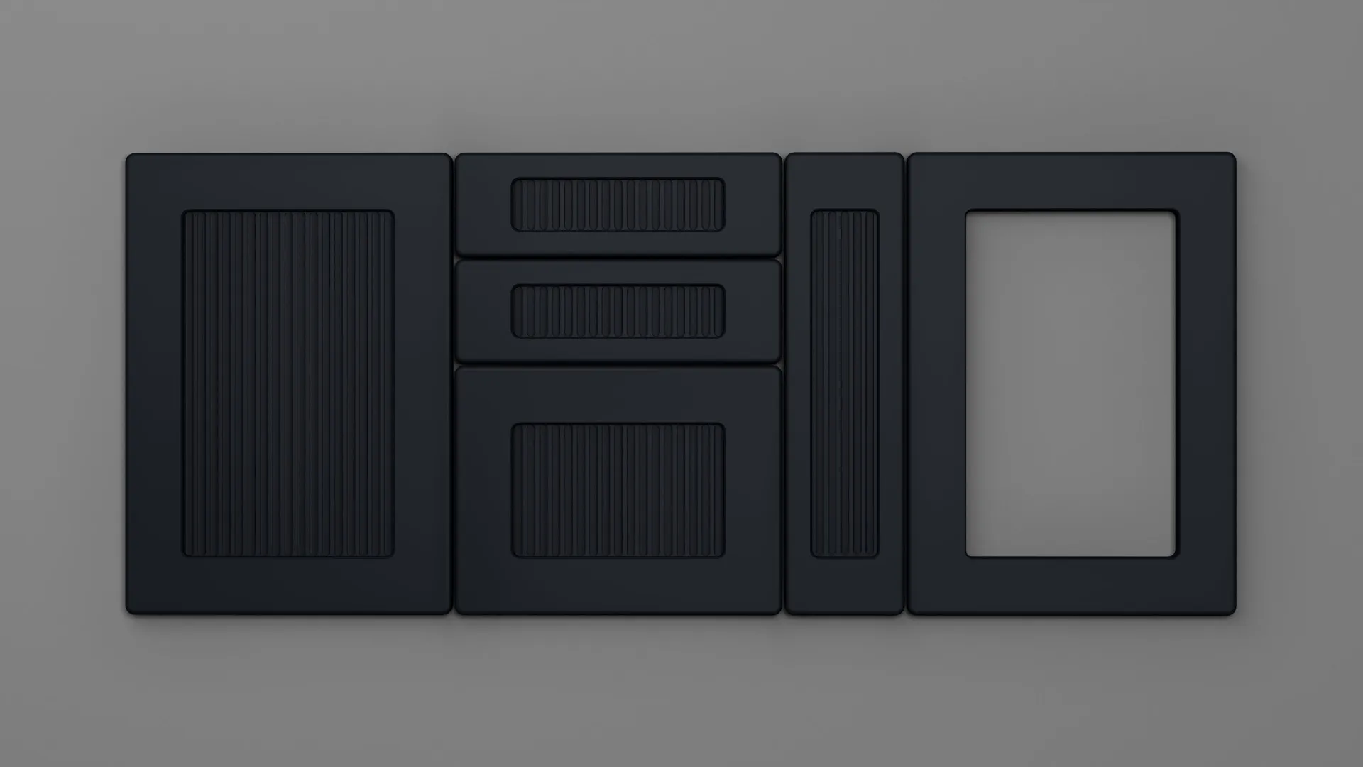 22 mm A257/R6 INDIGO ULTRA MAT - ultra mat - culori uni