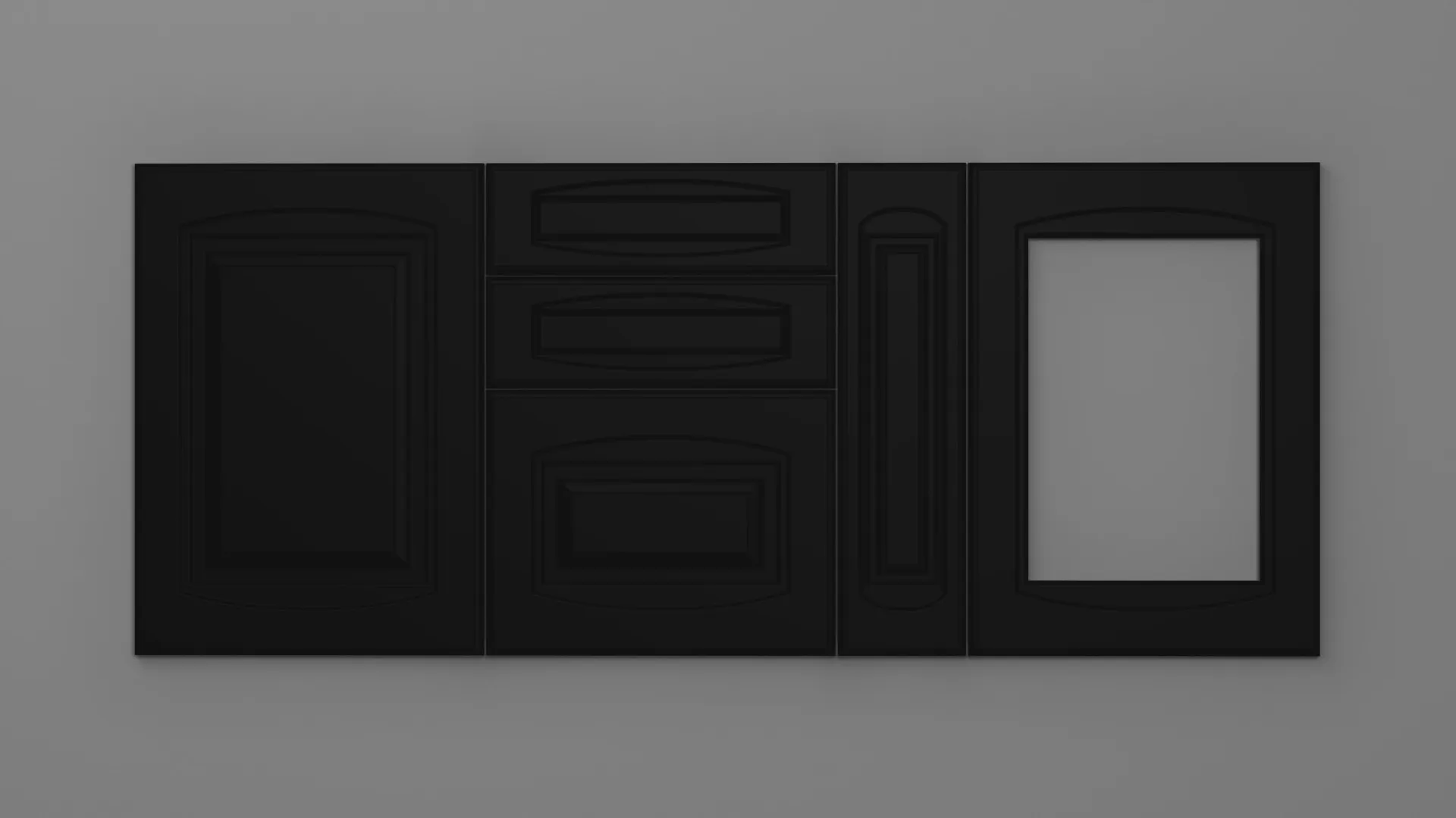 18 mm A70/P NEGRU CLASIC ULTRA MAT PERLAT - ultra mat perlat - culori uni