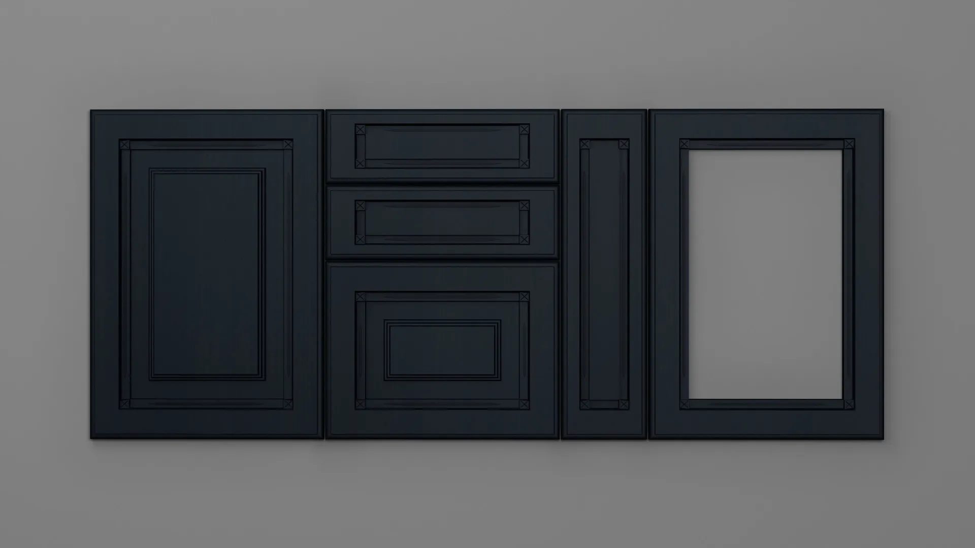 18 mm A71/P INDIGO FIBROS - mat - uni structo