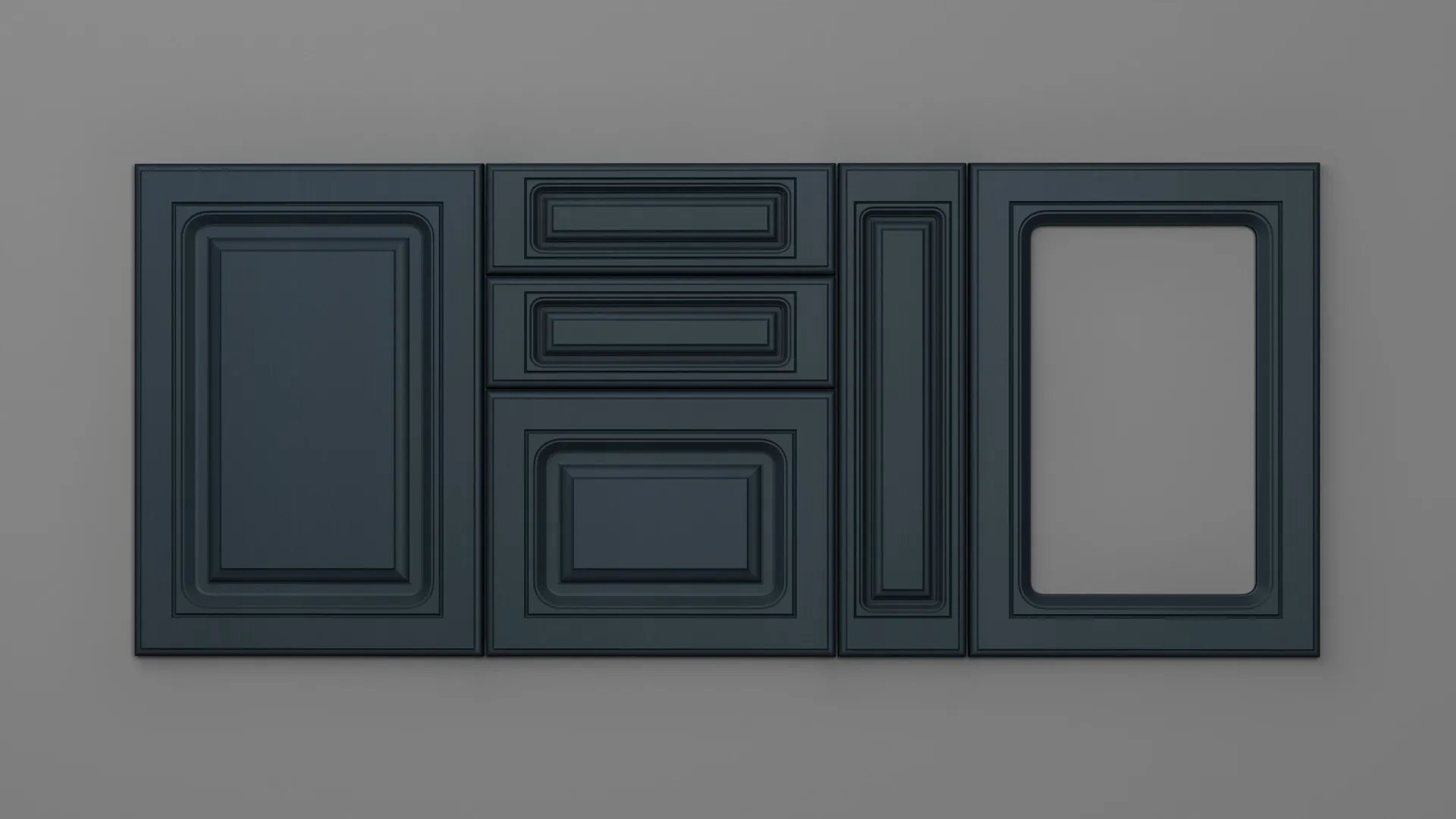 18 mm A74/P ALBASTRU PARISIAN FIBROS - mat - uni structo