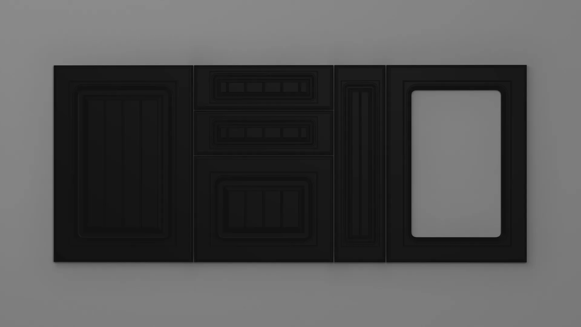 18 mm A75/P NEGRU CLASIC ULTRA MAT PERLAT - ultra mat perlat - culori uni