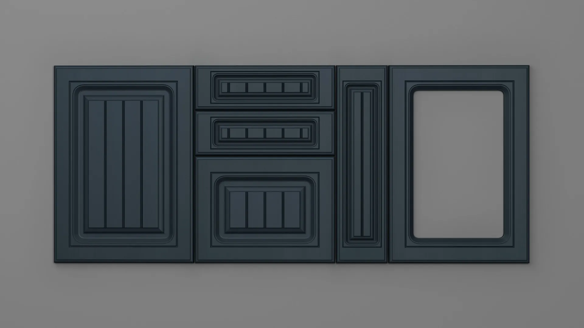18 mm A75/P ALBASTRU PARISIAN FIBROS - mat - uni structo