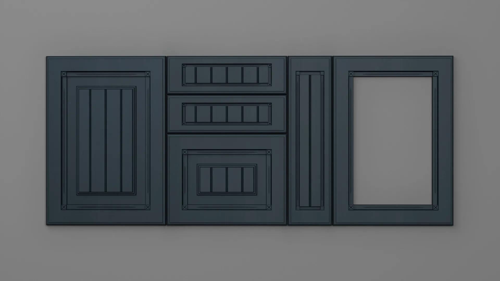 18 mm A76/P ALBASTRU PARISIAN FIBROS - mat - uni structo