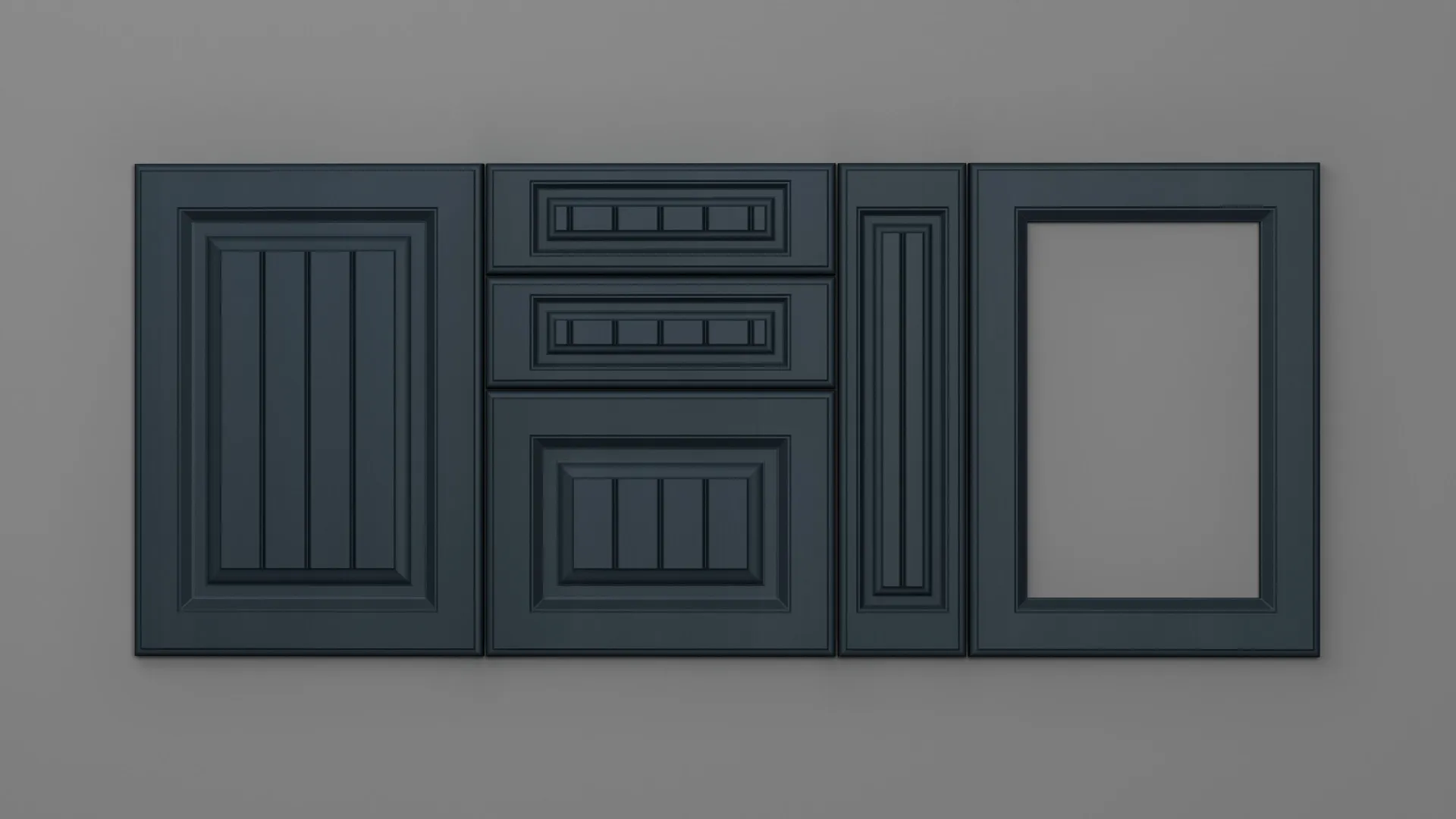 18 mm A77/P ALBASTRU PARISIAN FIBROS - mat - uni structo
