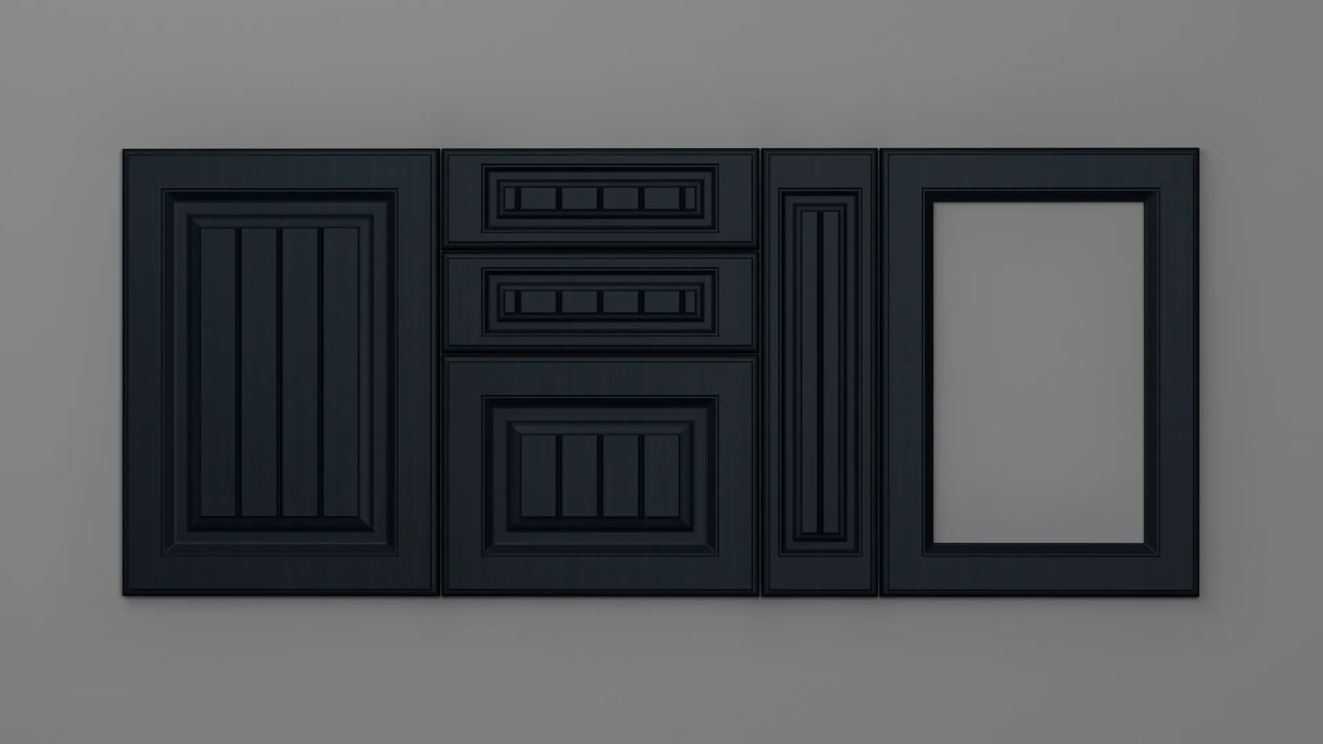 18 mm A77/P INDIGO FIBROS - mat - uni structo