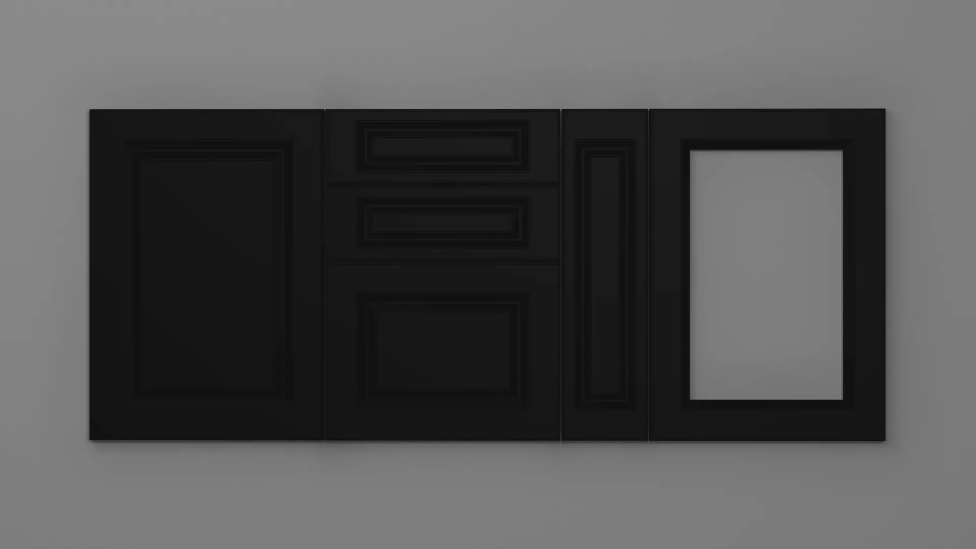 18 mm A130/D NEGRU CLASIC ULTRA MAT PERLAT - ultra mat perlat - culori uni