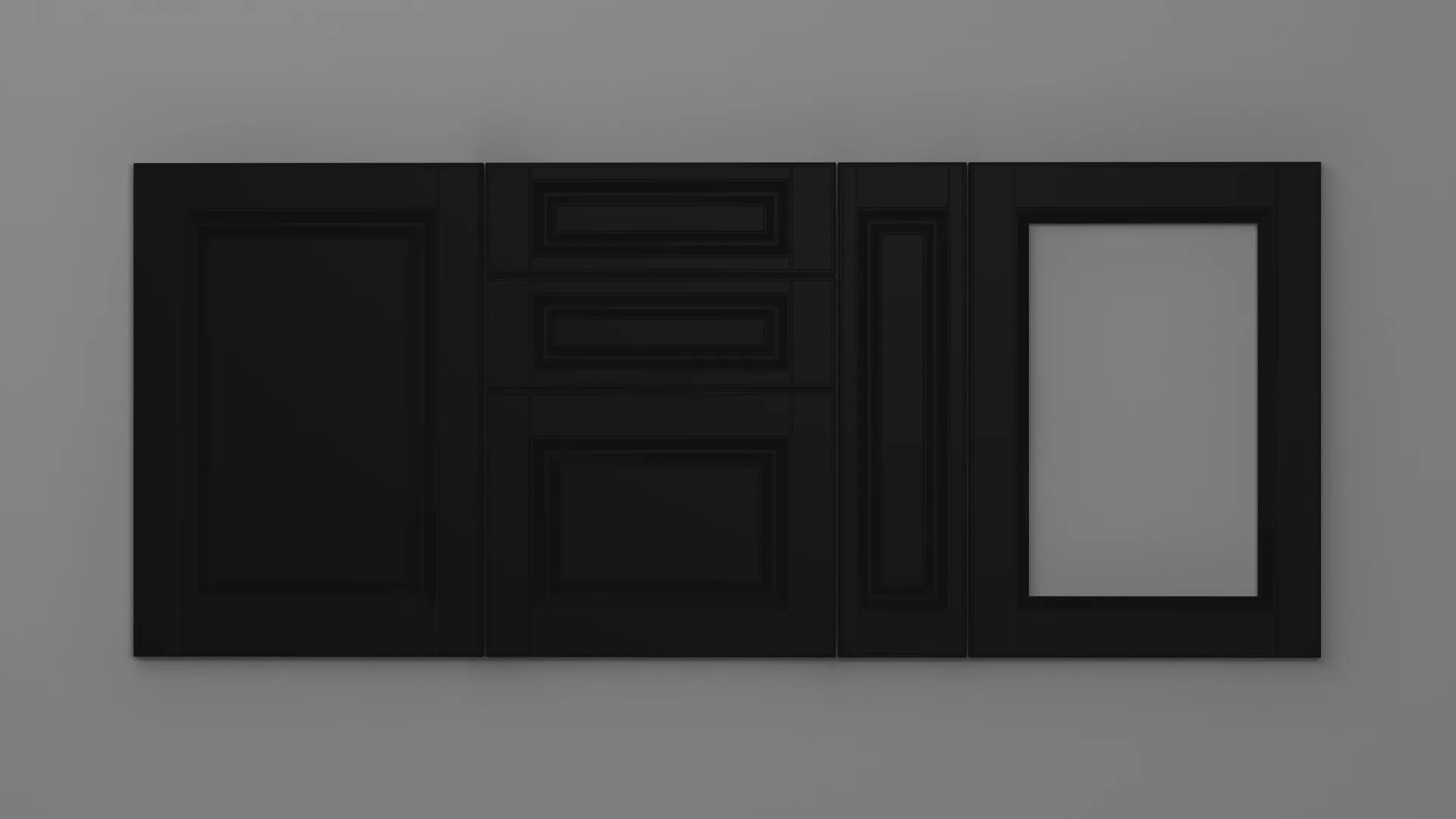 18 mm A131/D NEGRU CLASIC ULTRA MAT PERLAT - ultra mat perlat - culori uni