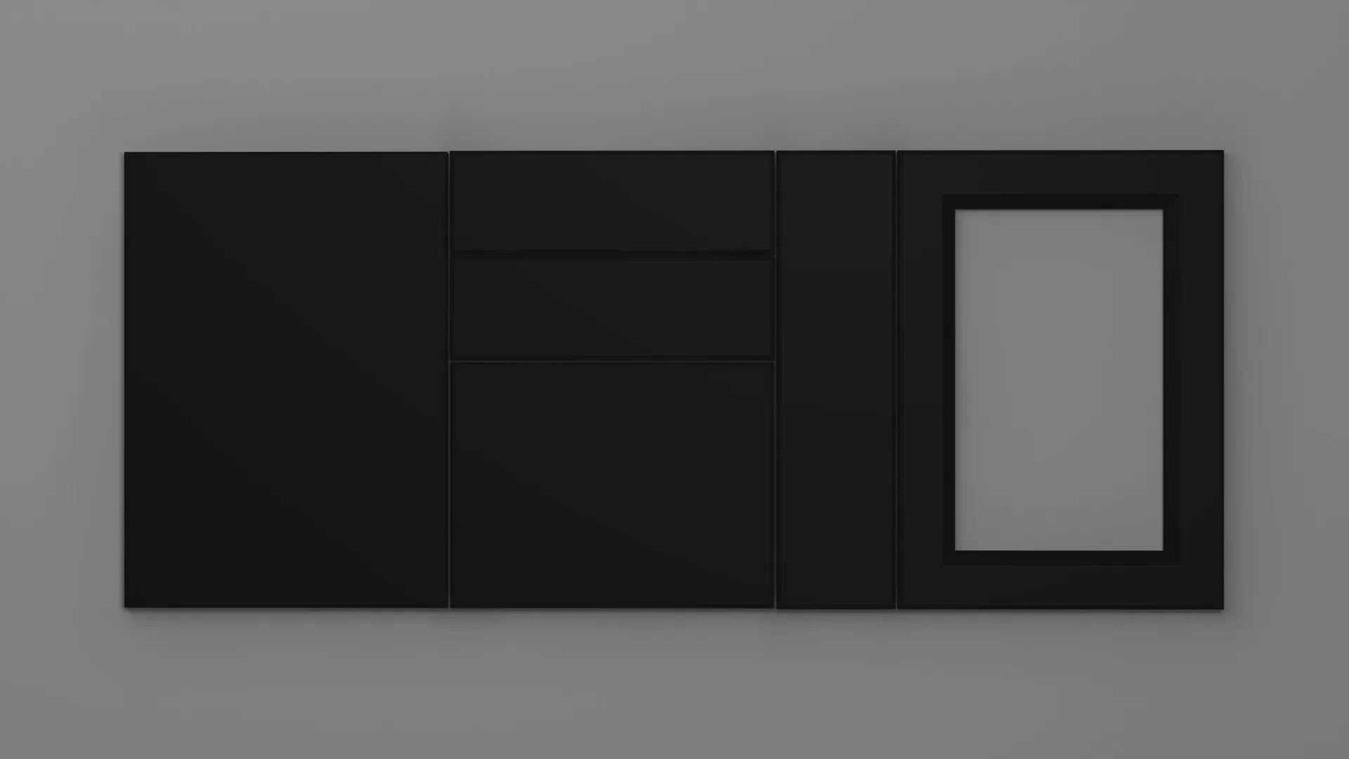 18 mm CANT D NEGRU ULTRA MAT - ultra mat - culori uni