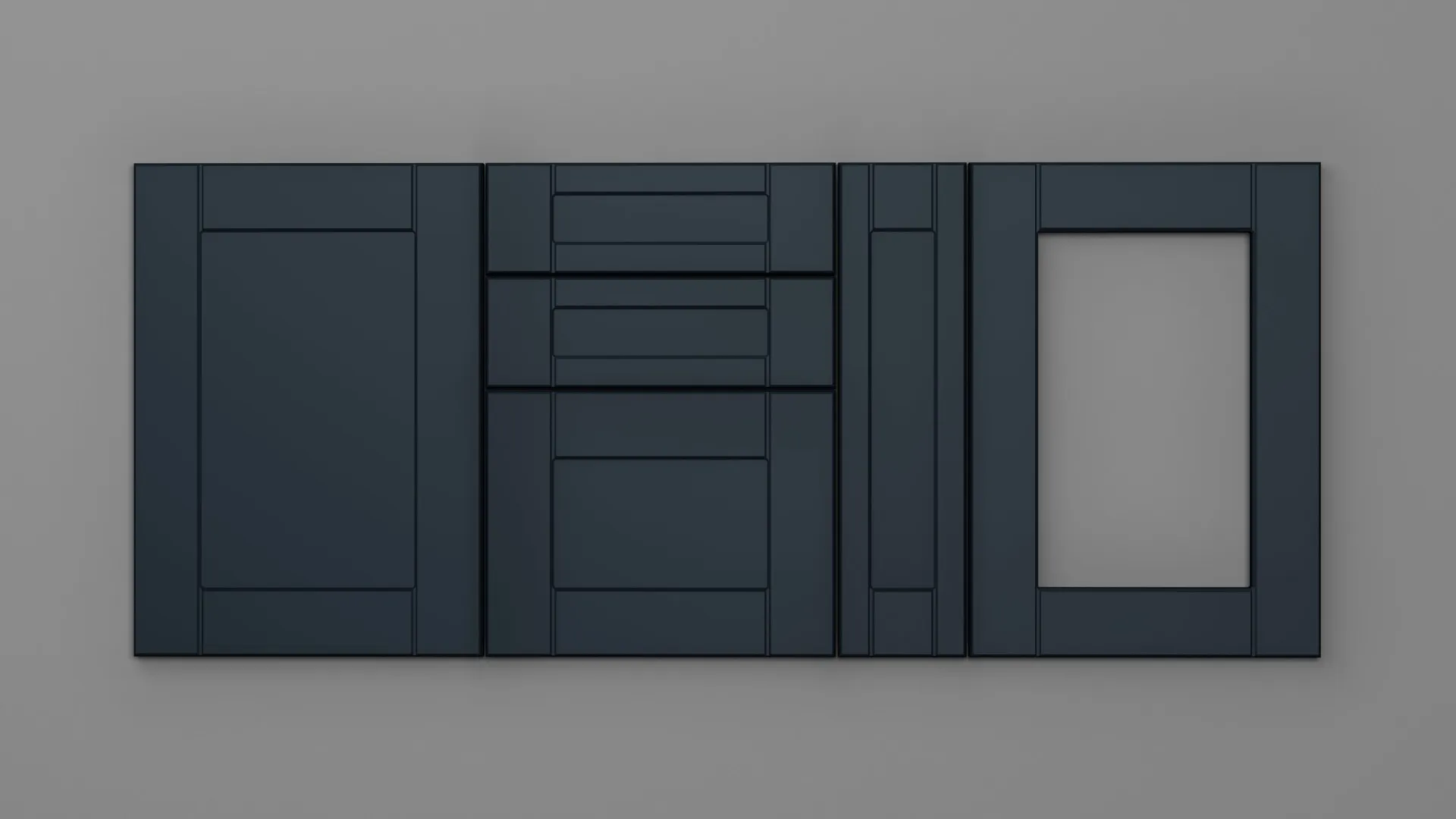 22 mm A159/R6 ALBASTRU PARISIAN ULTRA MAT - ultra mat - culori uni
