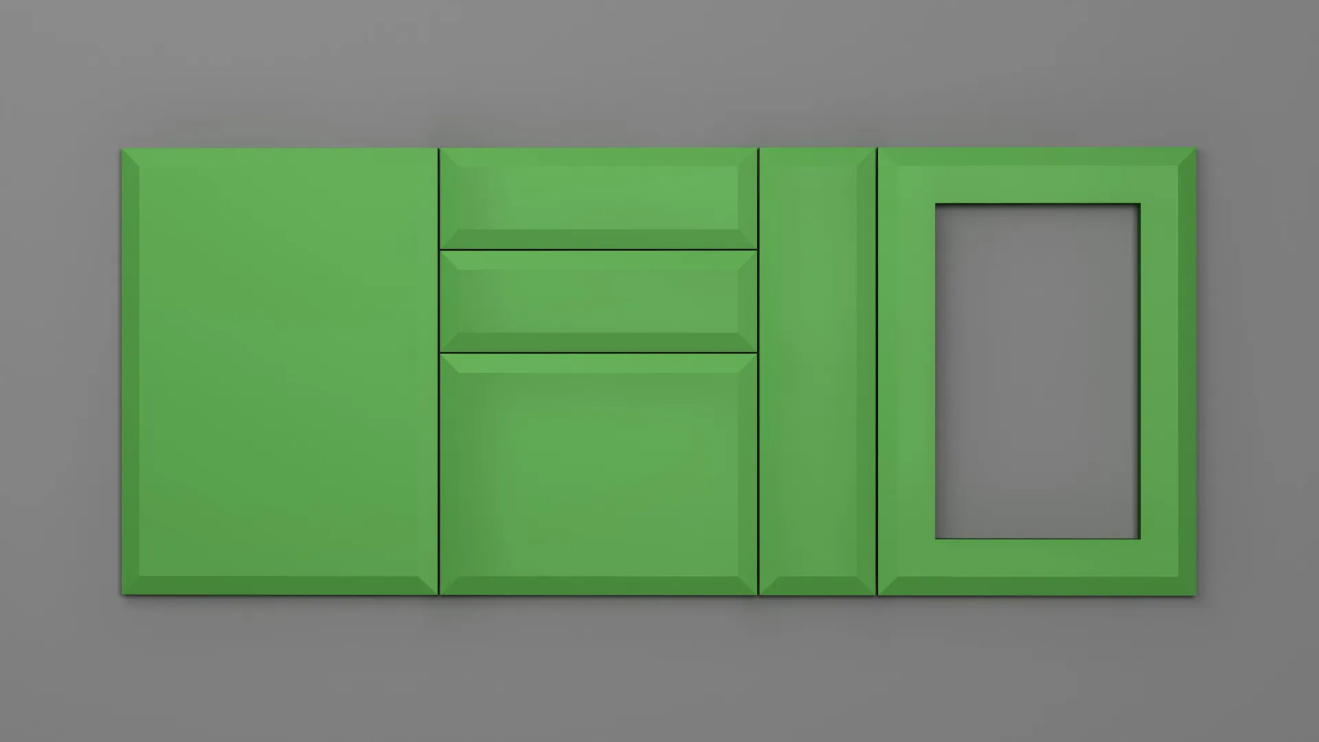 18 mm CANT I NETT 4801 VERDE VIVID ULTRA MAT - ultra mat - nett colors