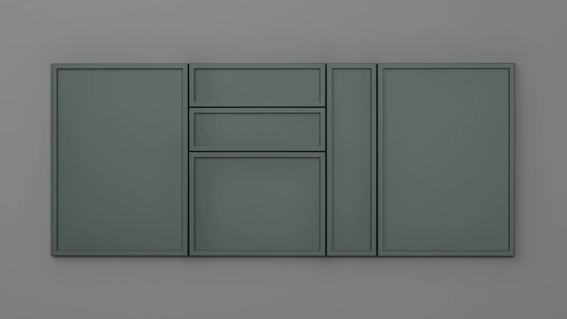 22 mm A400/R3 VERDE STUF ULTRA MAT - ultra mat - culori uni
