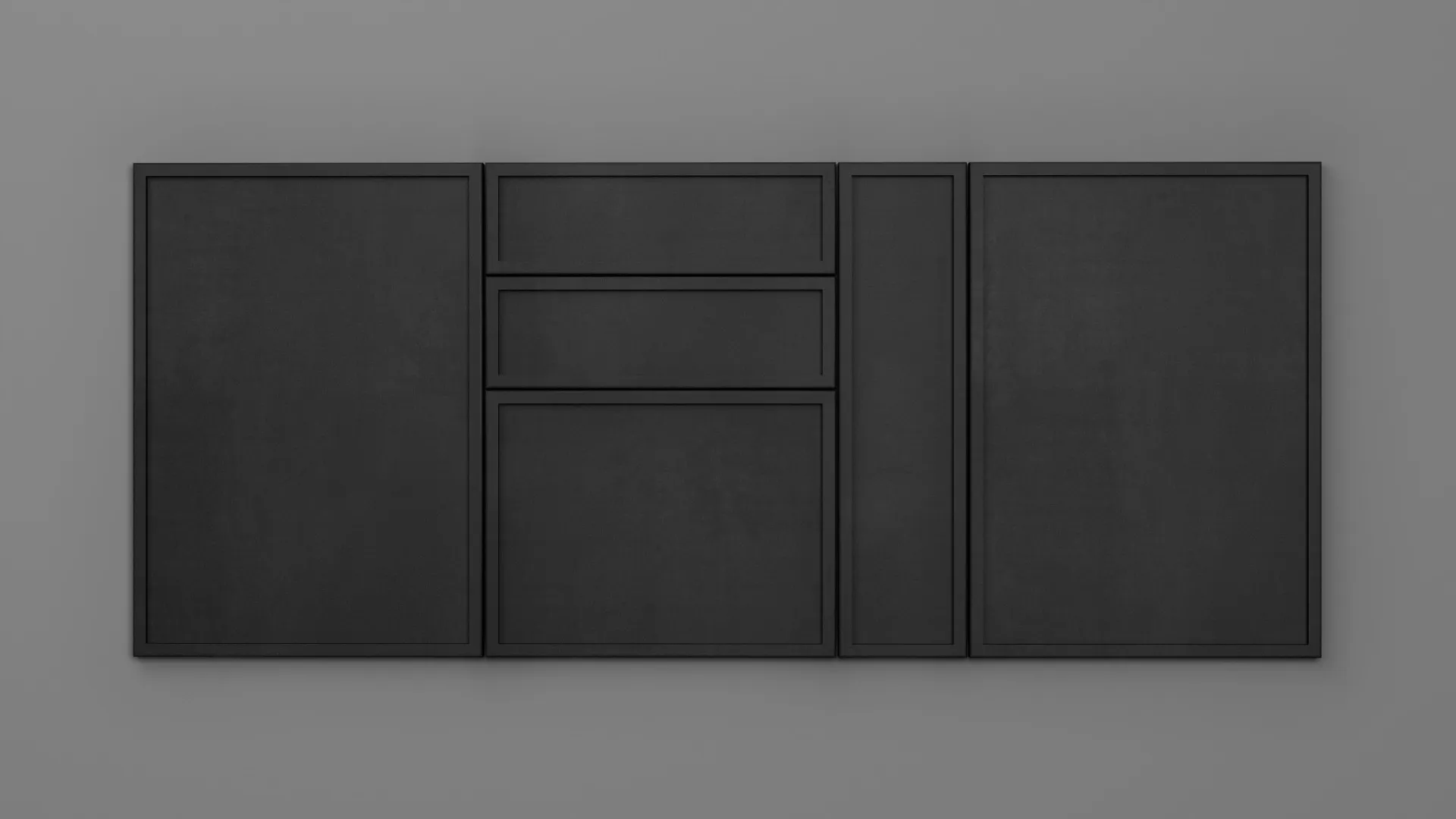 22 mm A400/R3 NEGRU CERAMIC - mat - imitație de textură