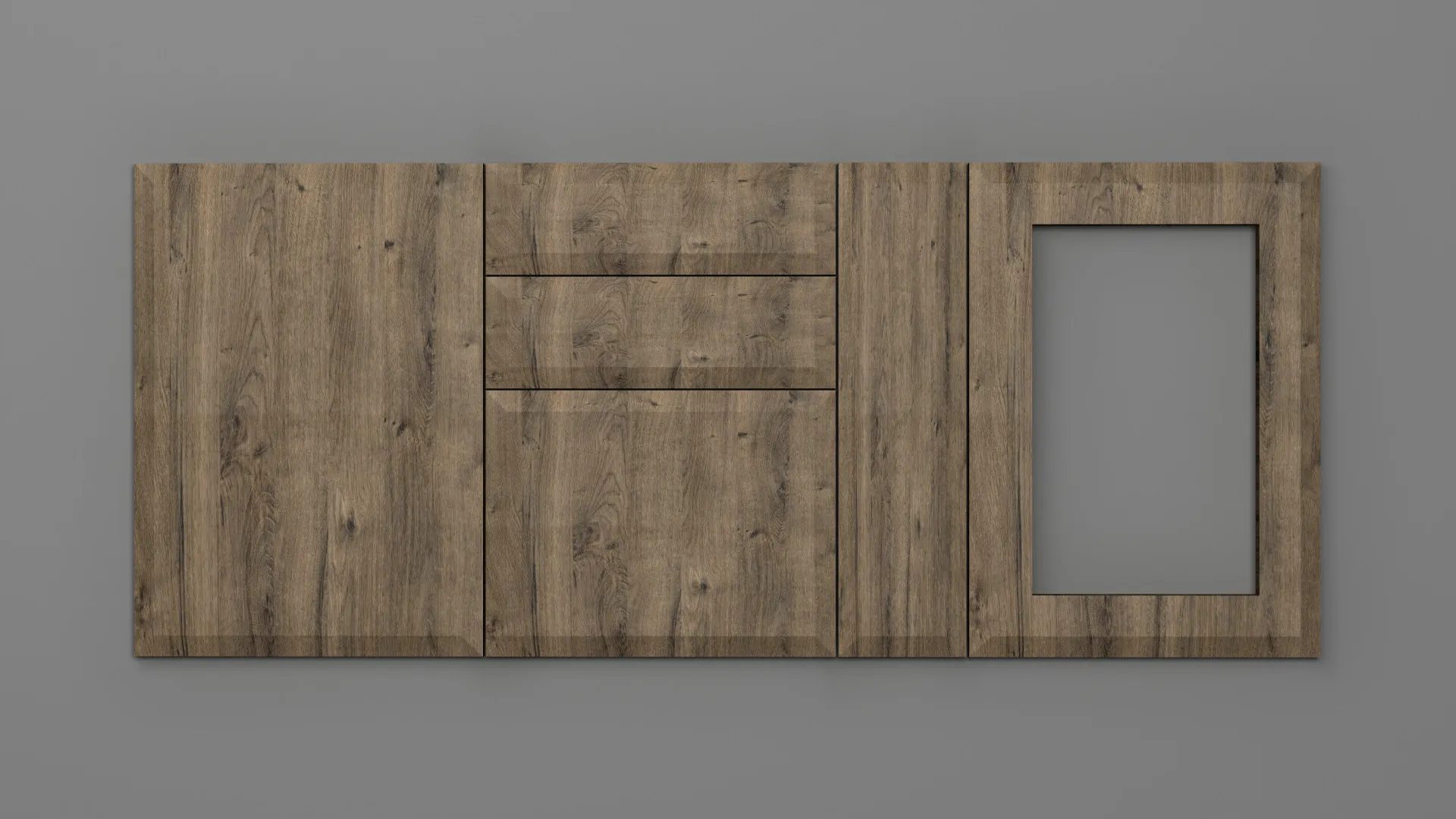 18 mm CANT I STEJAR RUSTIC RIBBECK - mat - imitație de lemn