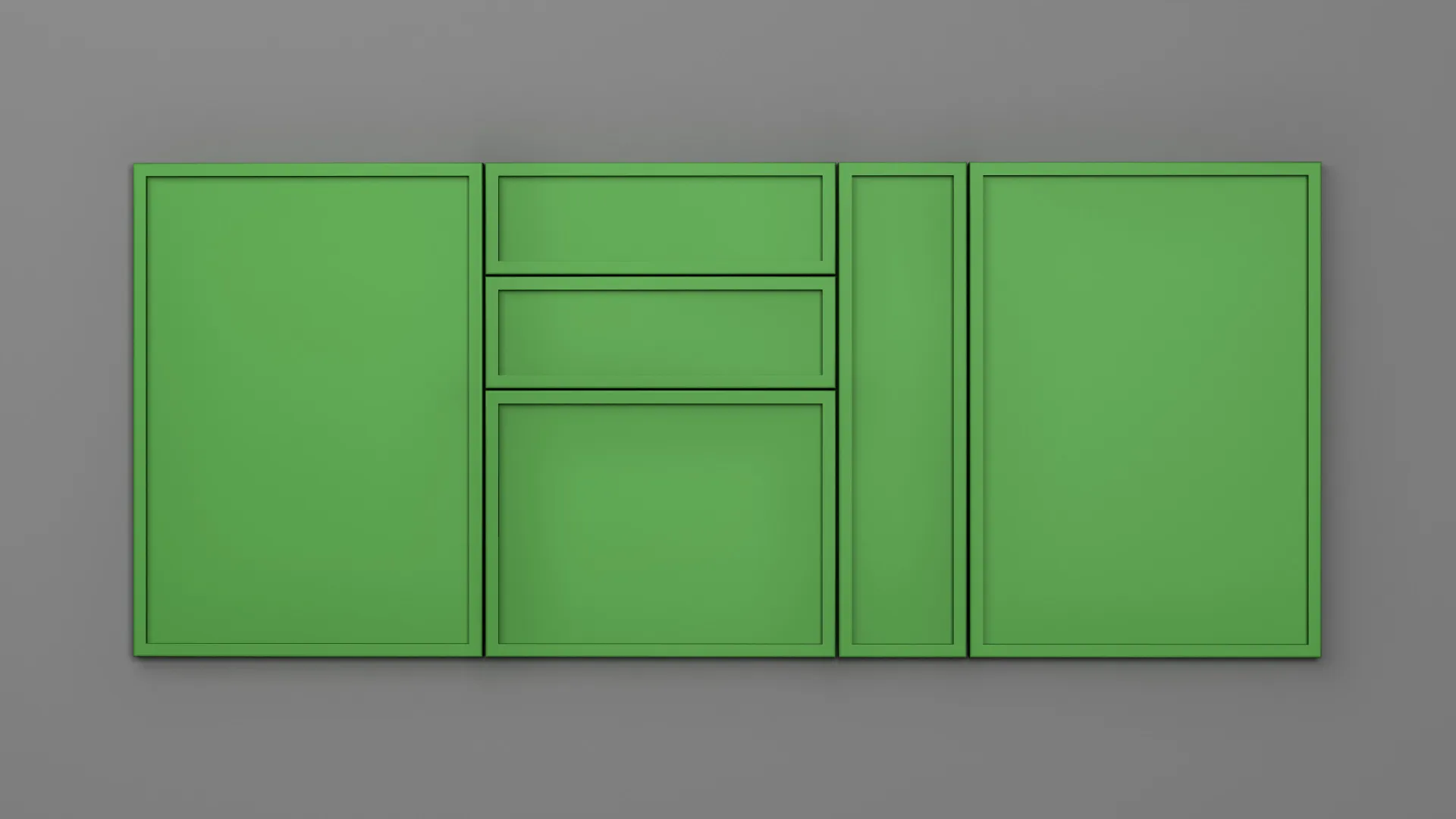 22 mm A400/R3 NETT 4801 VERDE VIVID ULTRA MAT - ultra mat - nett colors