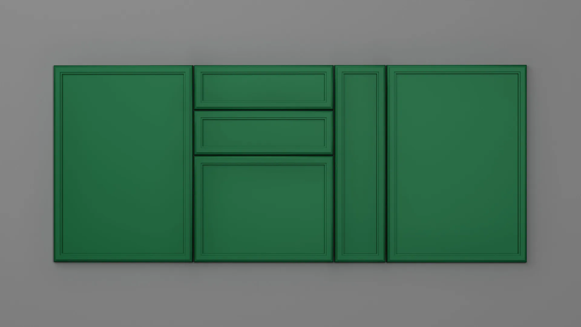 22 mm A420/P NETT 4900 VERDE SMARALD ULTRA MAT - ultra mat - nett colors
