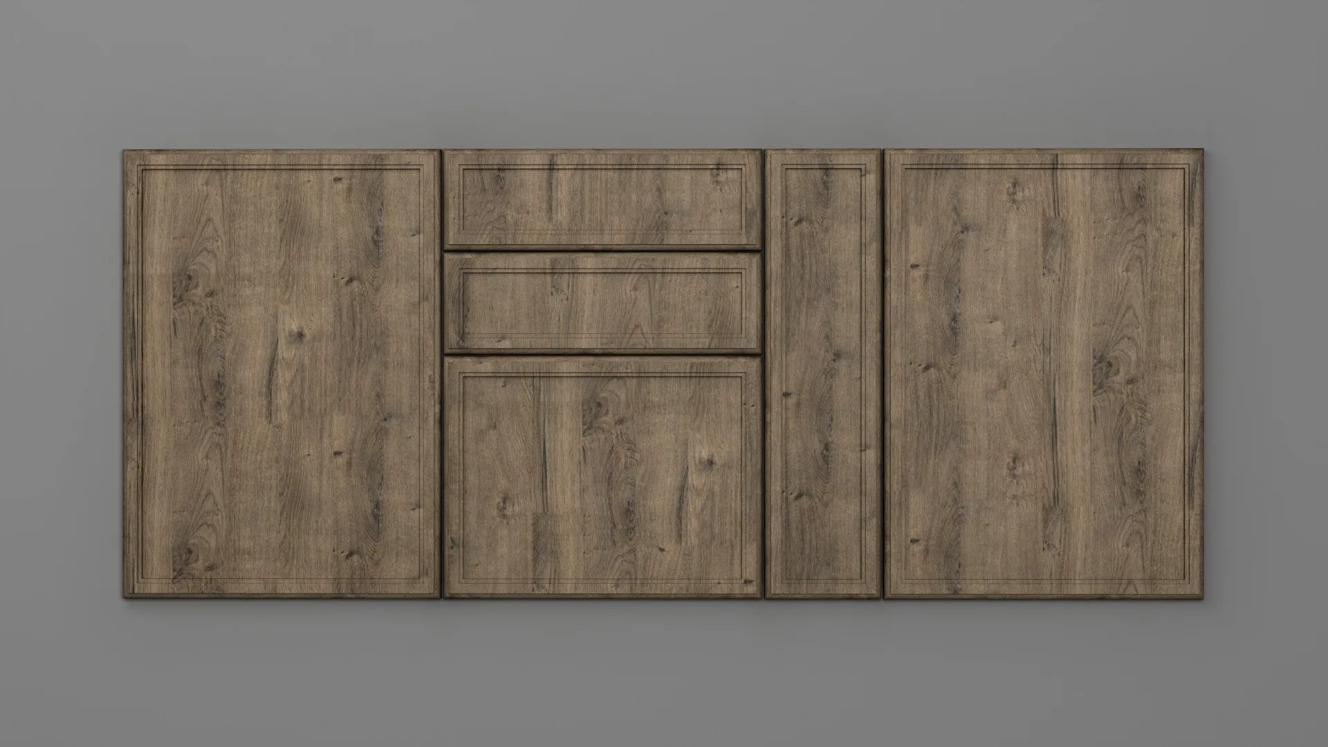22 mm A420/P STEJAR RUSTIC RIBBECK - mat - imitație de lemn