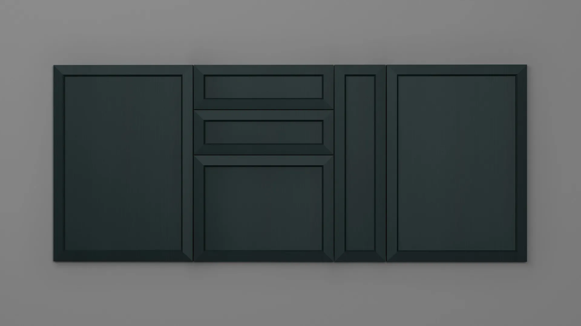 22 mm A430/I VERDE FOREST ULTRA MAT PERLAT - ultra mat perlat - culori uni