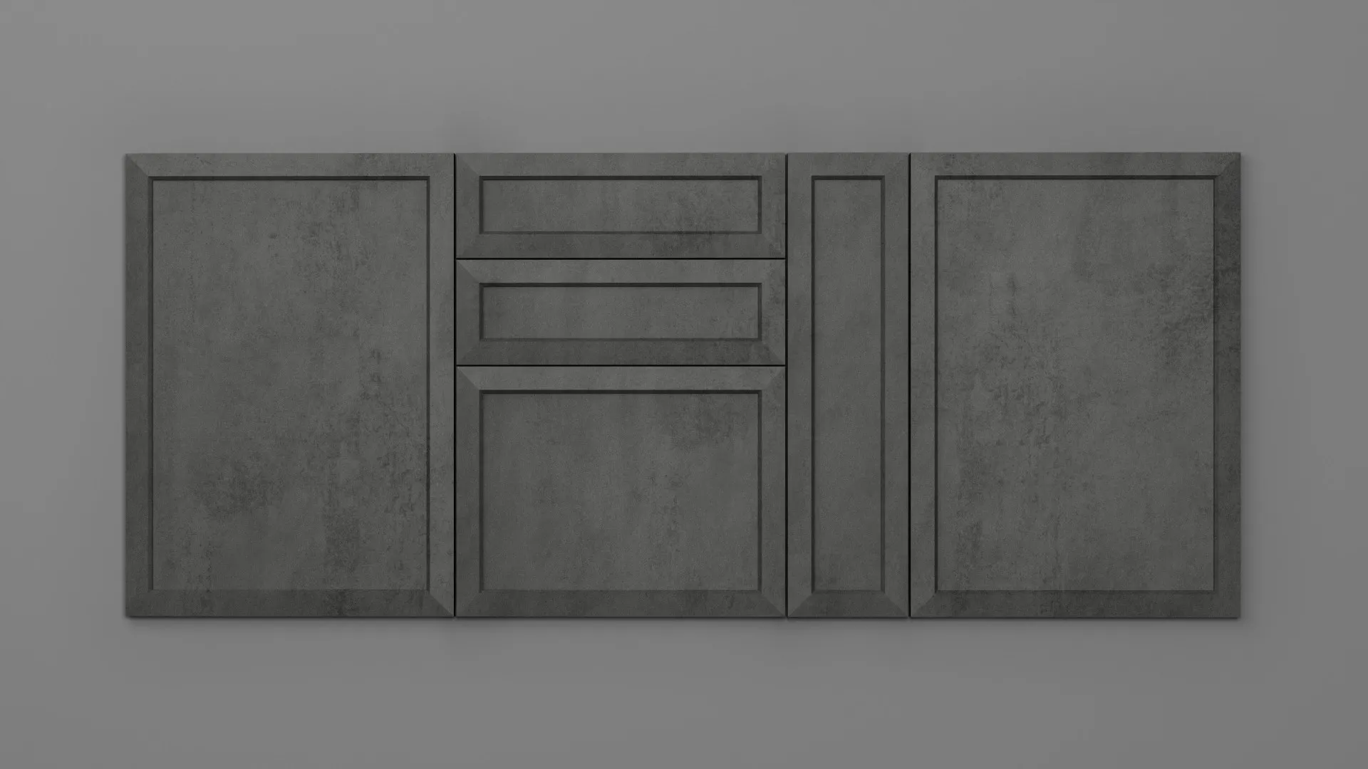 22 mm A430/I GRI CERAMIC ÎNCHIS - mat - imitație de textură