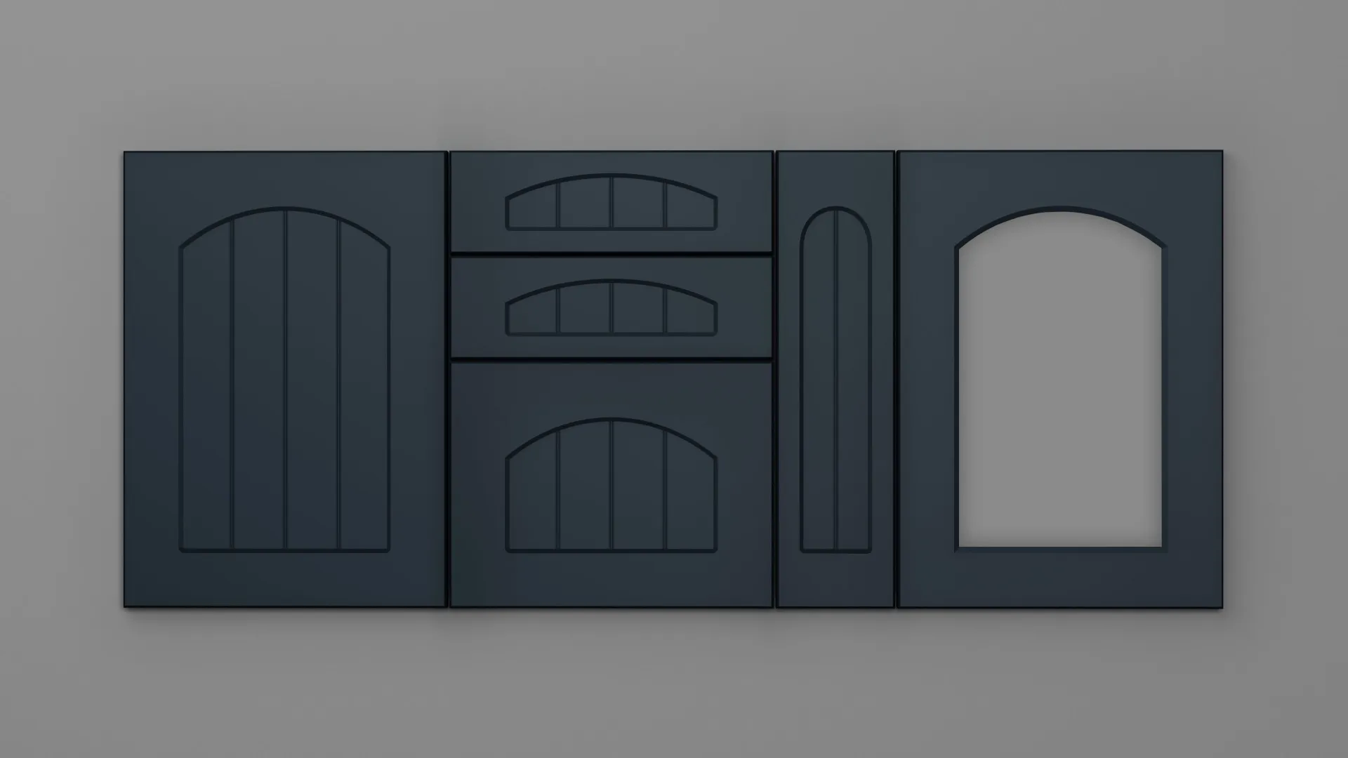 22 mm A180/T ALBASTRU PARISIAN ULTRA MAT - ultra mat - culori uni