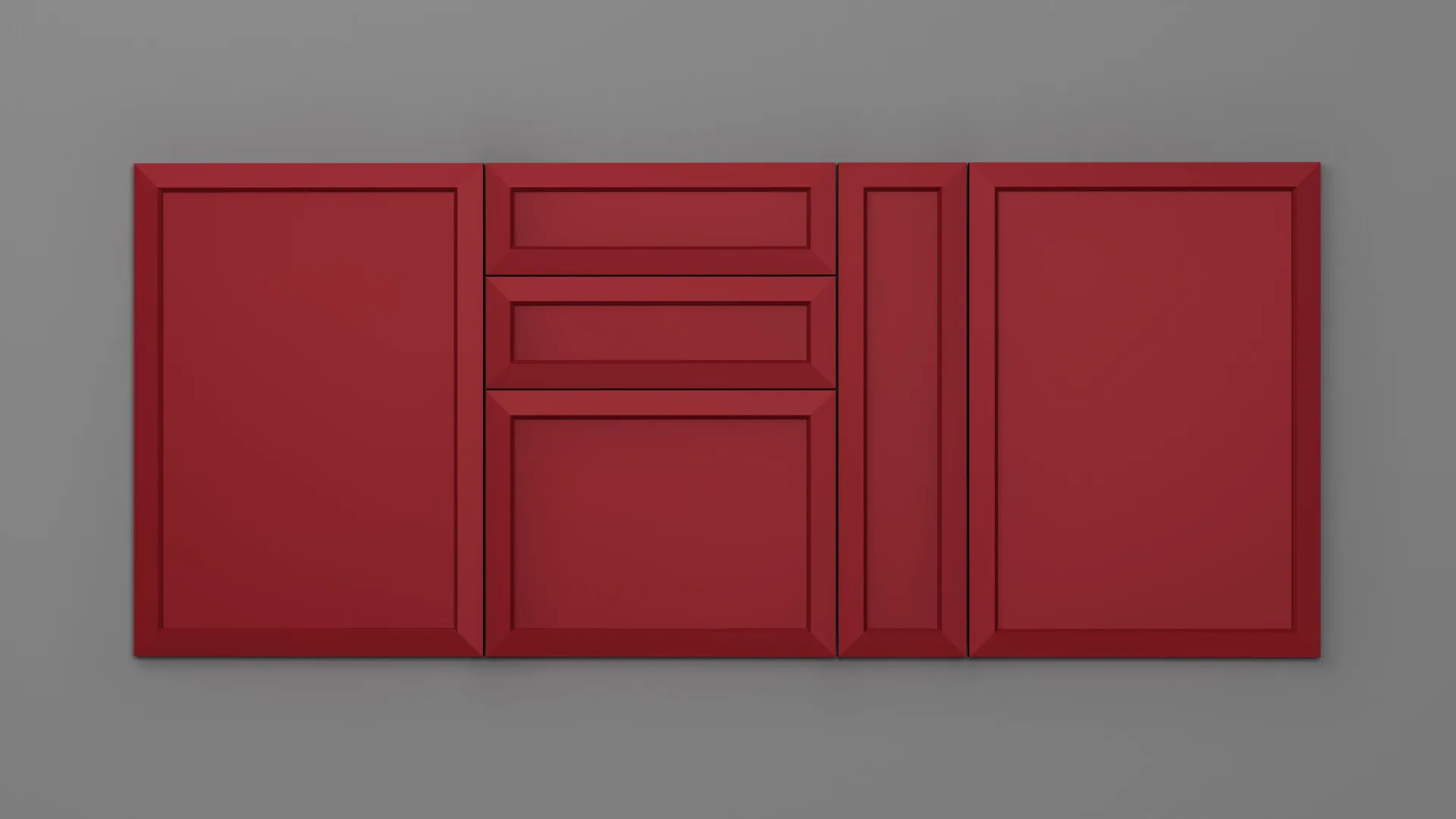 22 mm A430/I NETT 3900 ROȘU ROUGE ULTRA MAT - ultra mat - nett colors
