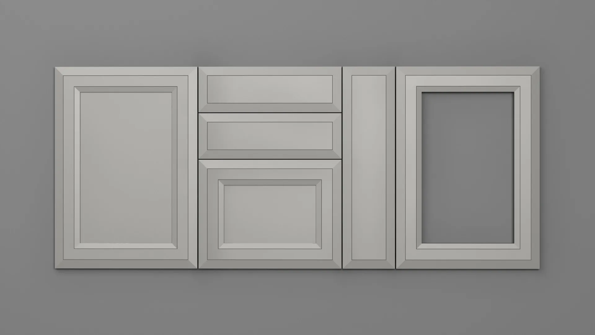 22 mm A440/I GRI DESCHIS ULTRA MAT - ultra mat - culori uni