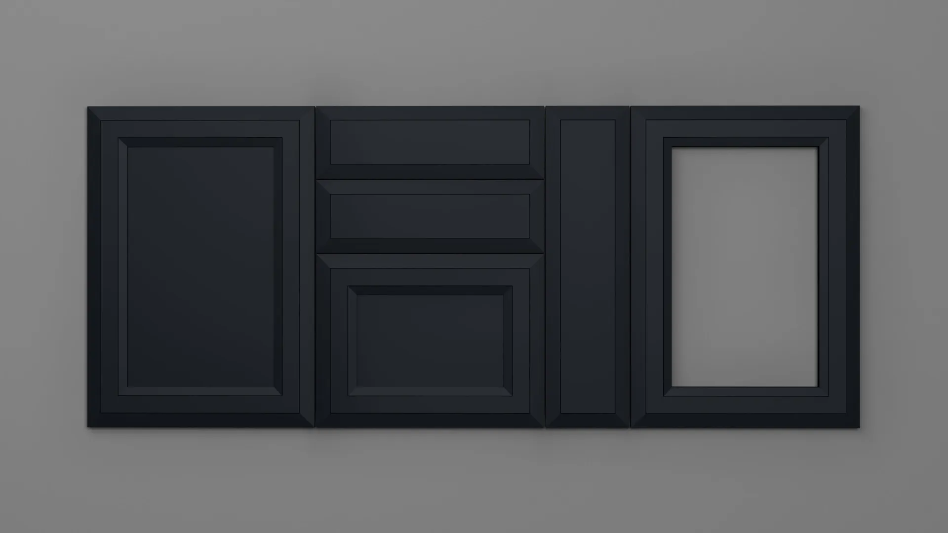 22 mm A440/I INDIGO ULTRA MAT - ultra mat - culori uni
