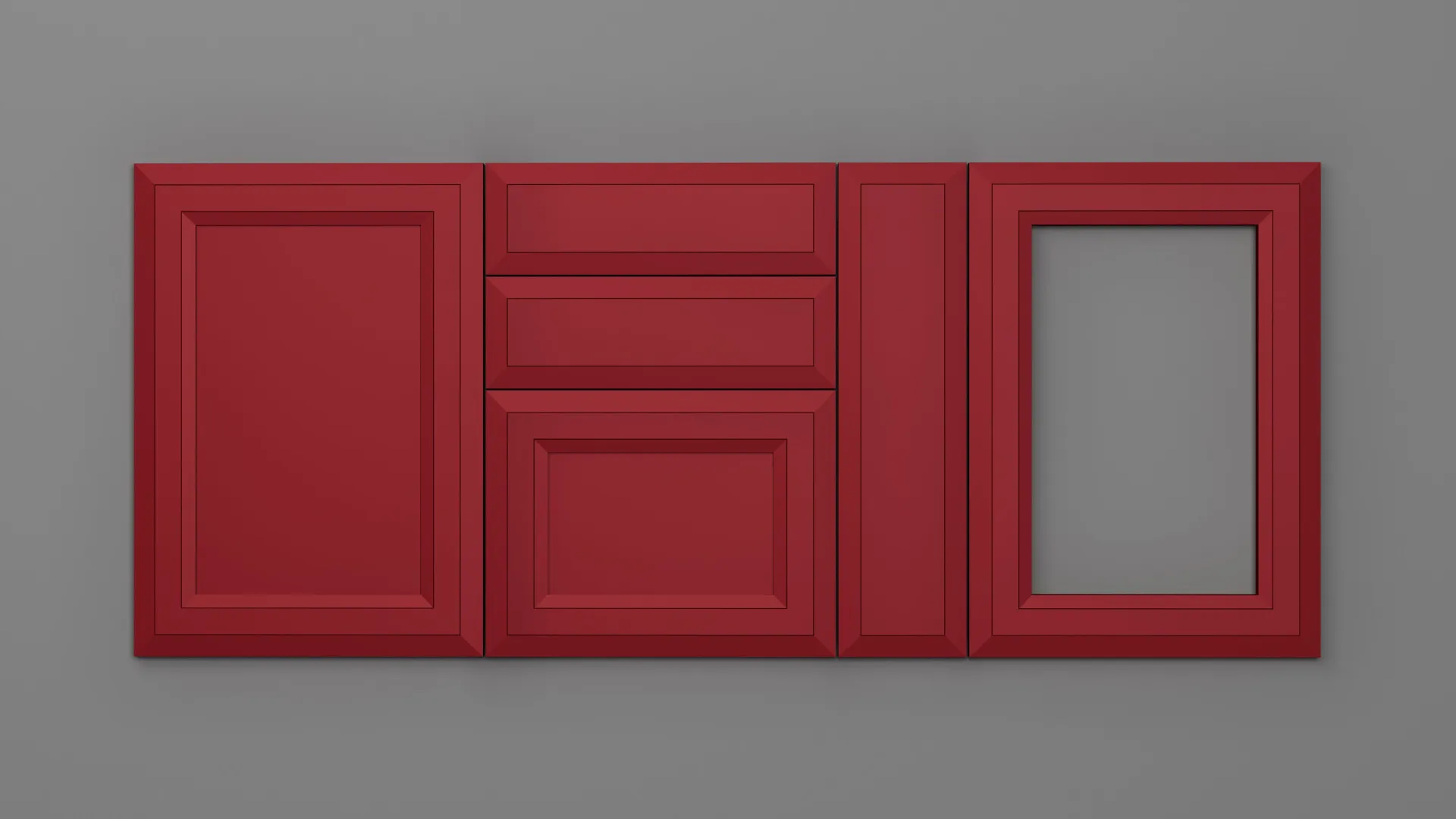 22 mm A440/I NETT 3900 ROȘU ROUGE ULTRA MAT - ultra mat - nett colors
