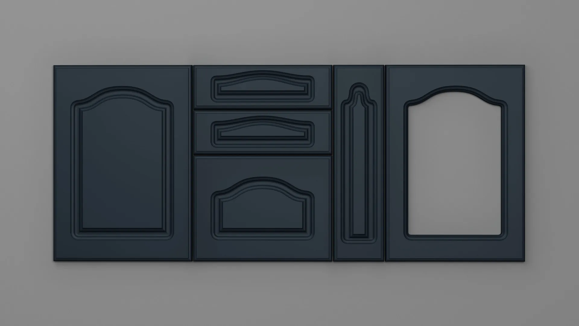 18 mm A3/P ALBASTRU PARISIAN ULTRA MAT - ultra mat - culori uni