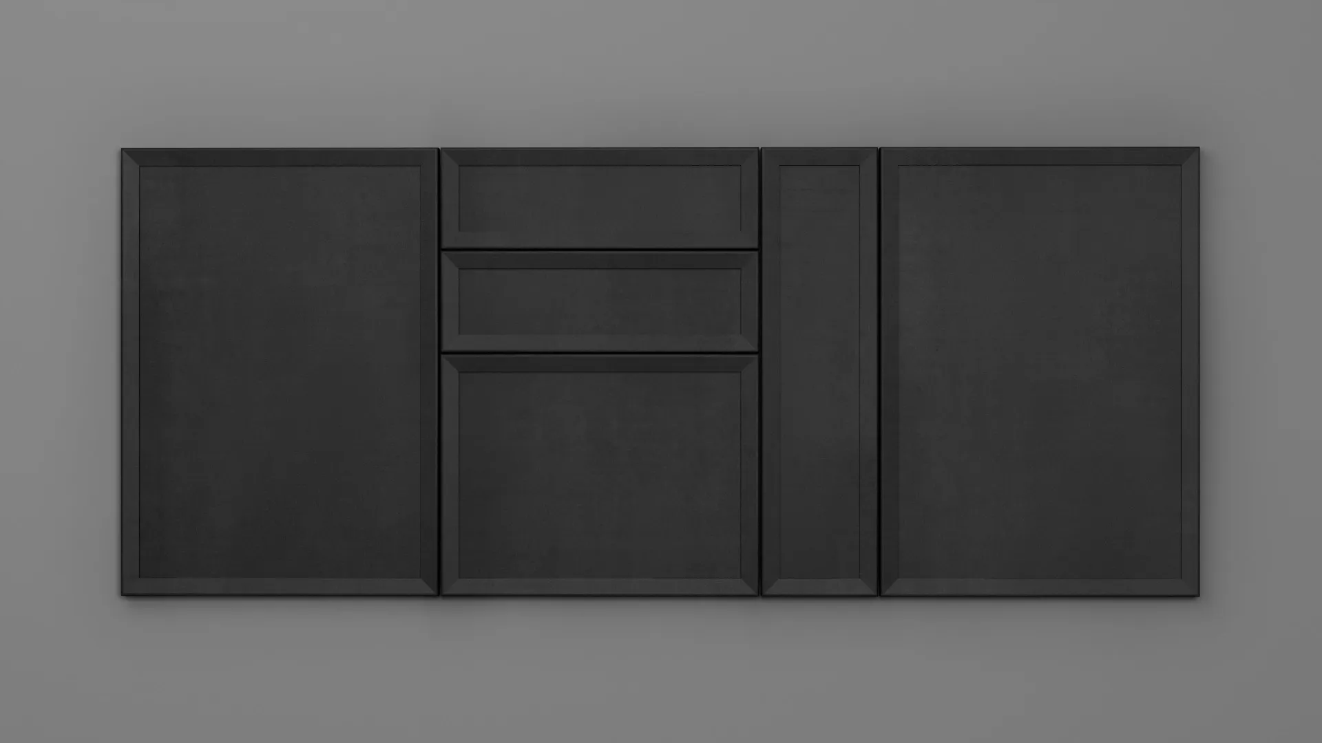 22 mm A410/R3 NEGRU CERAMIC - mat - imitație de textură
