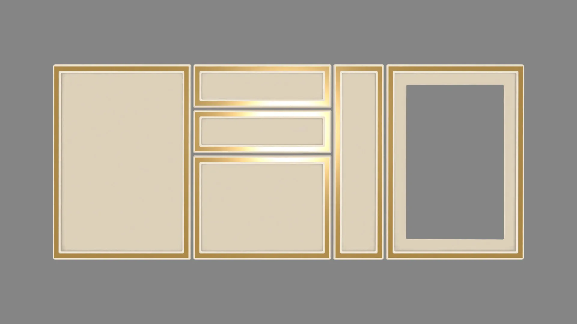 22 mm A420/P CREM ANTIQUE GOLD - antique - antichizat