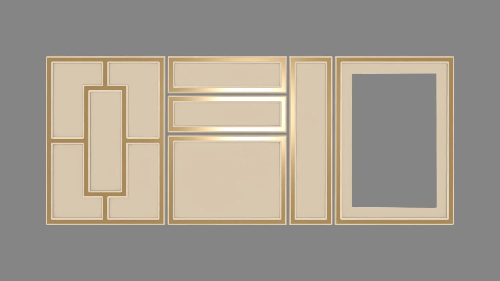 22 mm A425/P CREM ANTIQUE GOLD - antique - antichizat