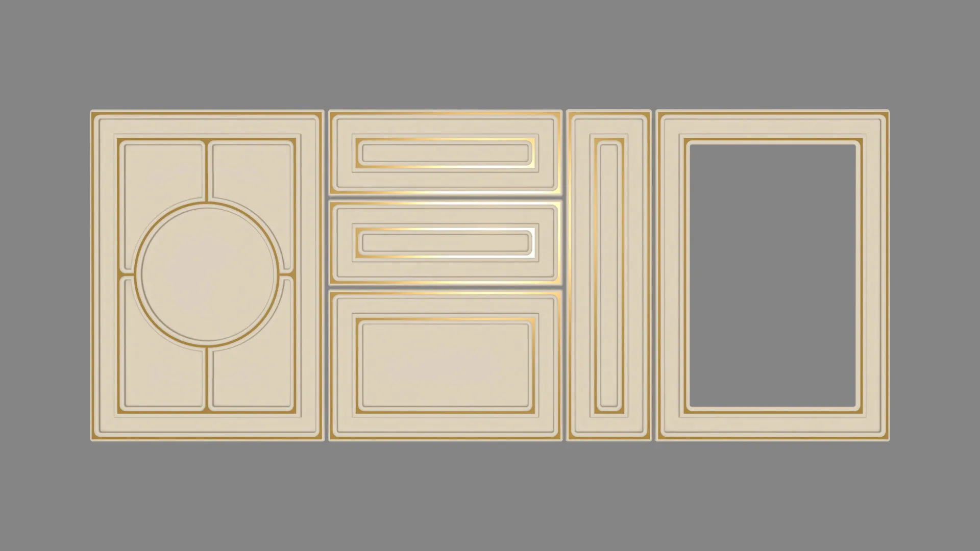 22 mm A533/P CREM ANTIQUE GOLD - antique - antichizat
